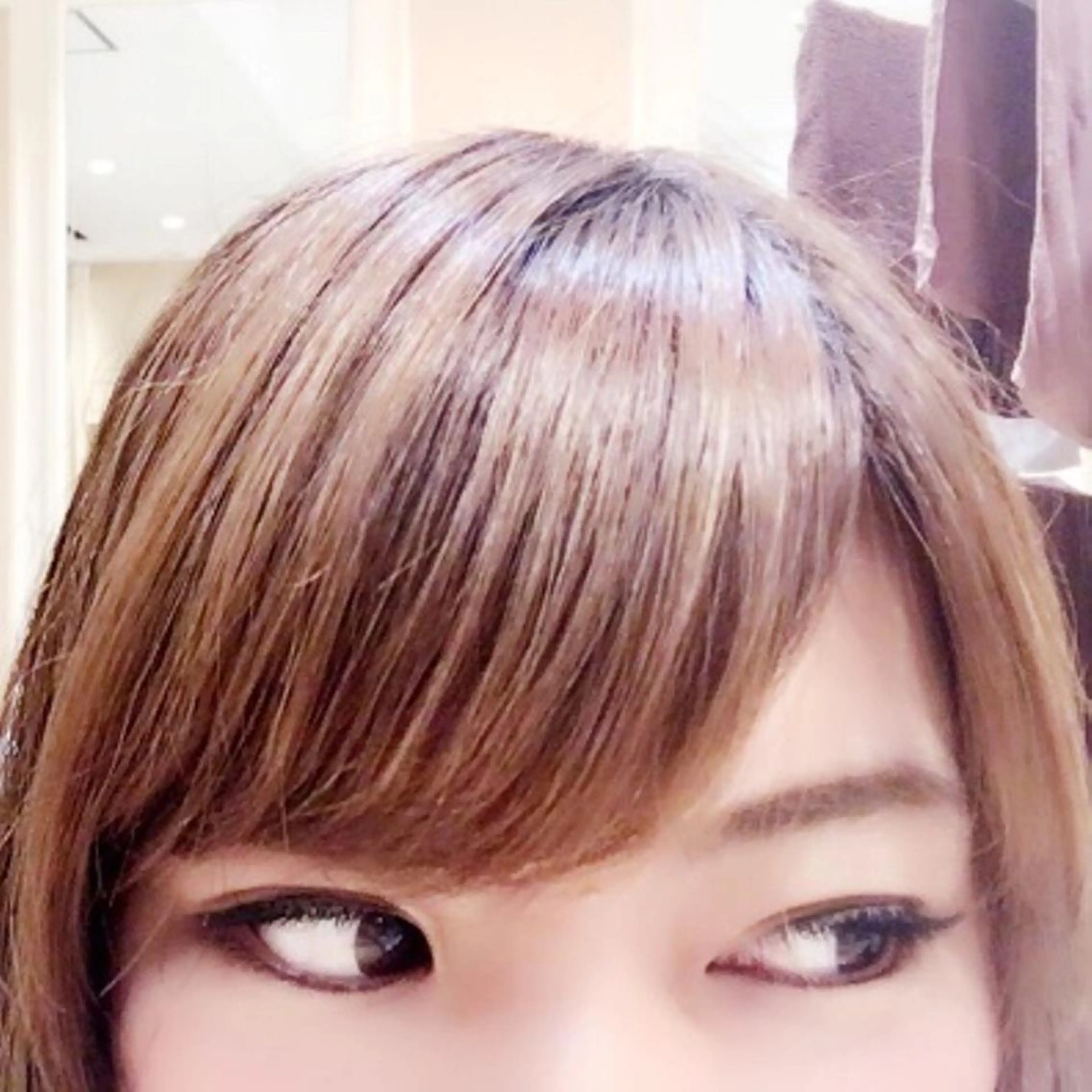 ミディアム パーマ ミドウチ アヤカのヘアスタイル