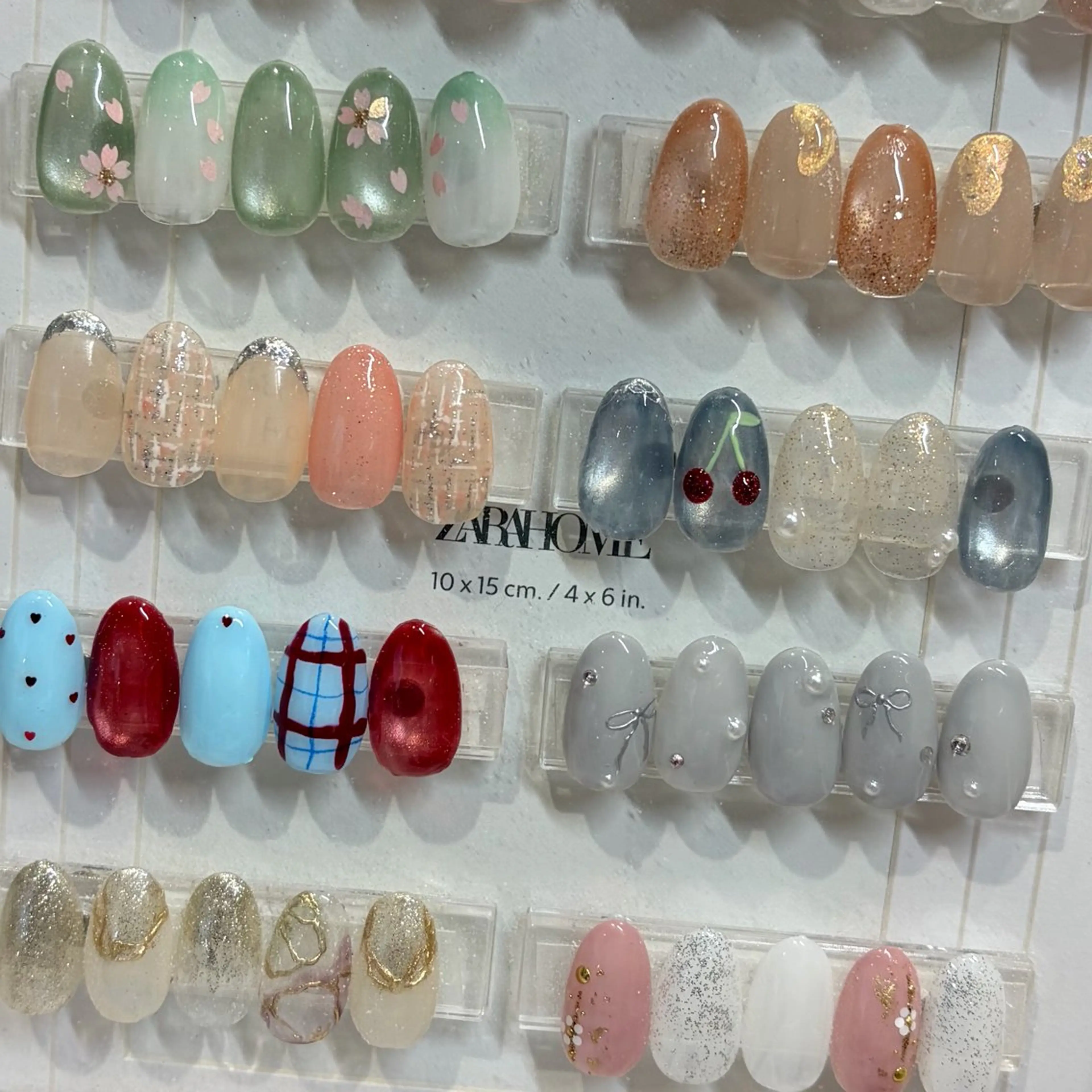 ネイル ハンドネイル &robe 銀座 suzuのネイルデザイン