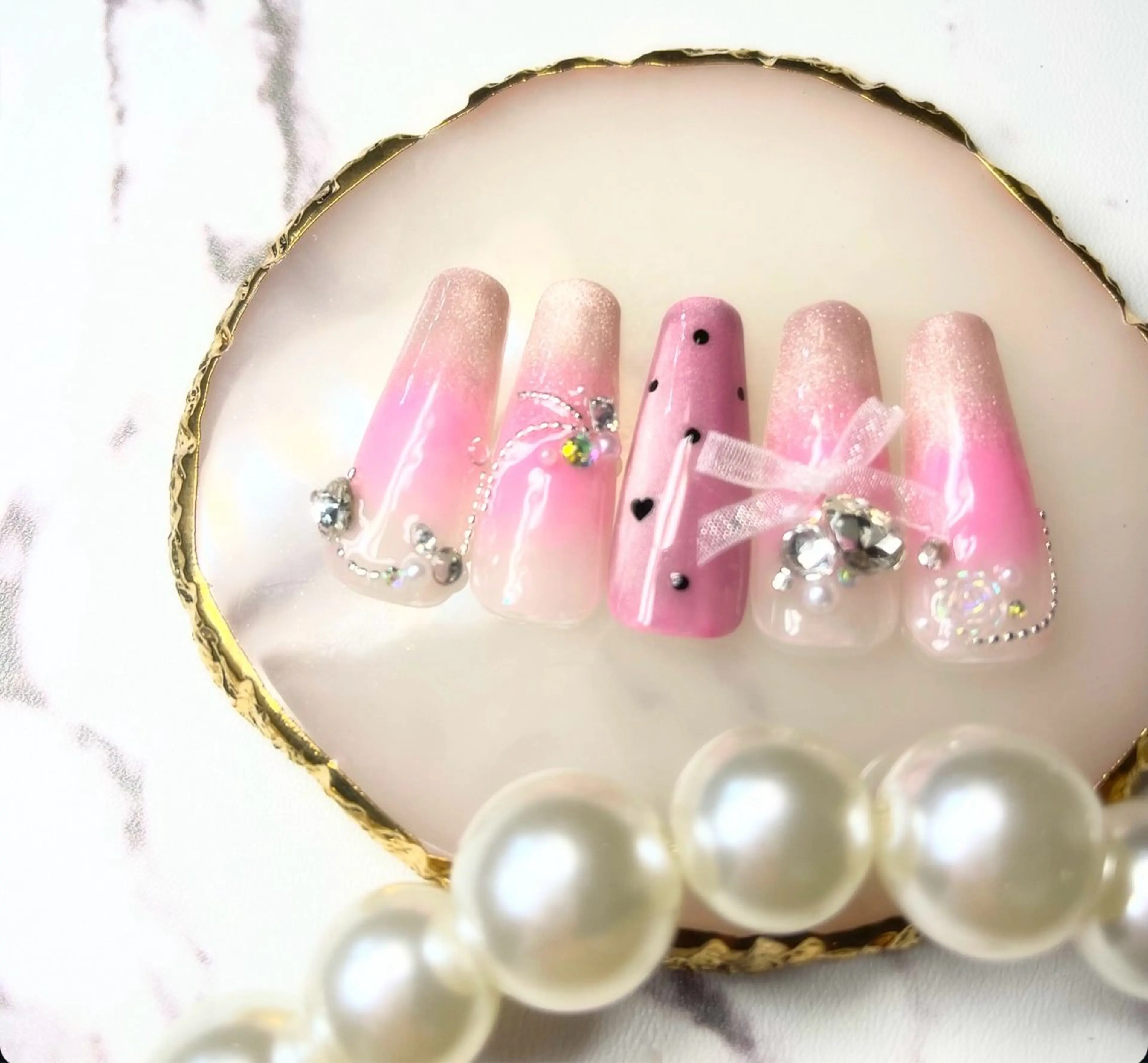 ネイル チークネイル CREA nailsalonのネイルデザイン