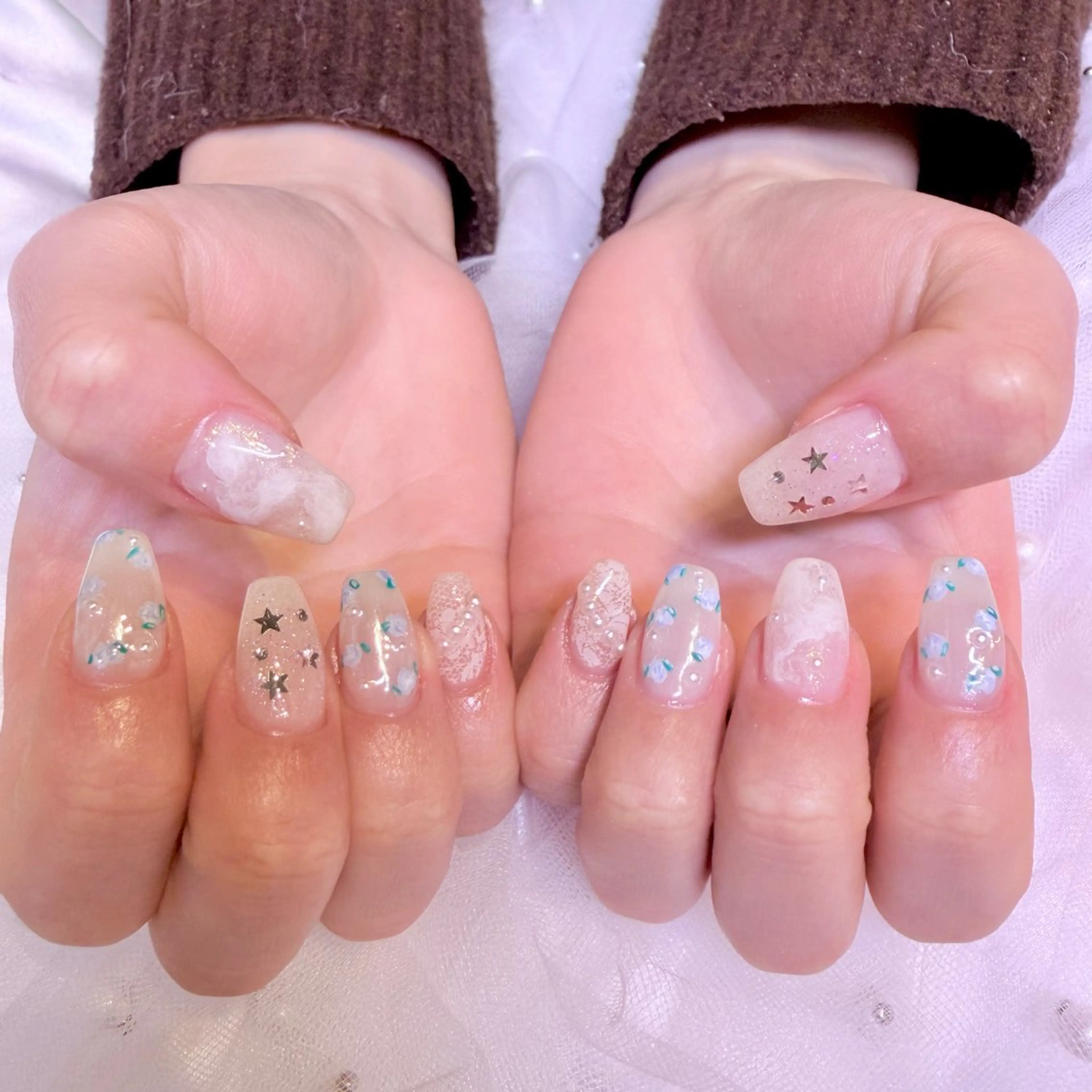 ネイル ハンドネイル nail salon e'mu💐のネイルデザイン