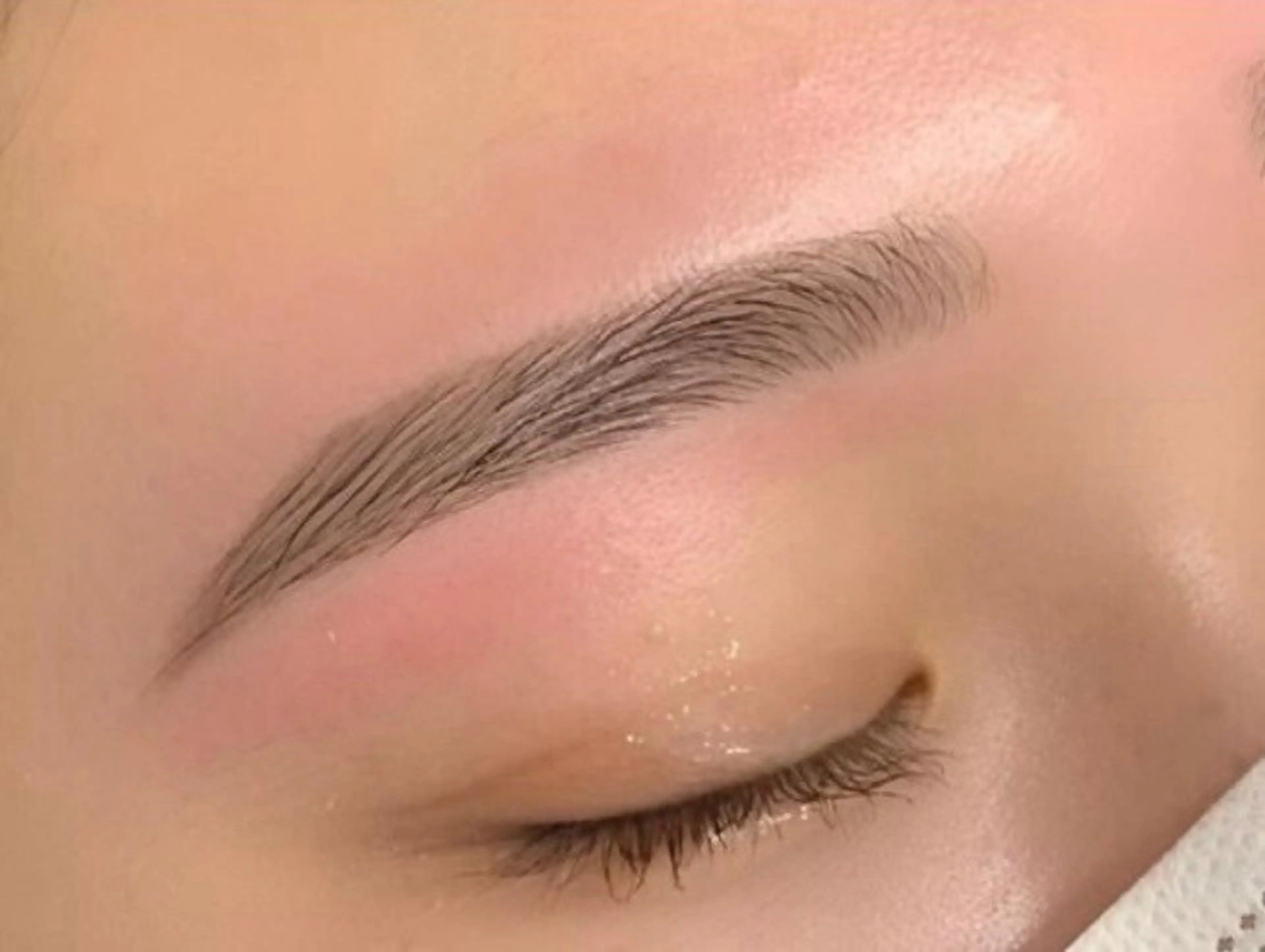 💐大人気メニュー💐アイブロウWAX+パーマの写真