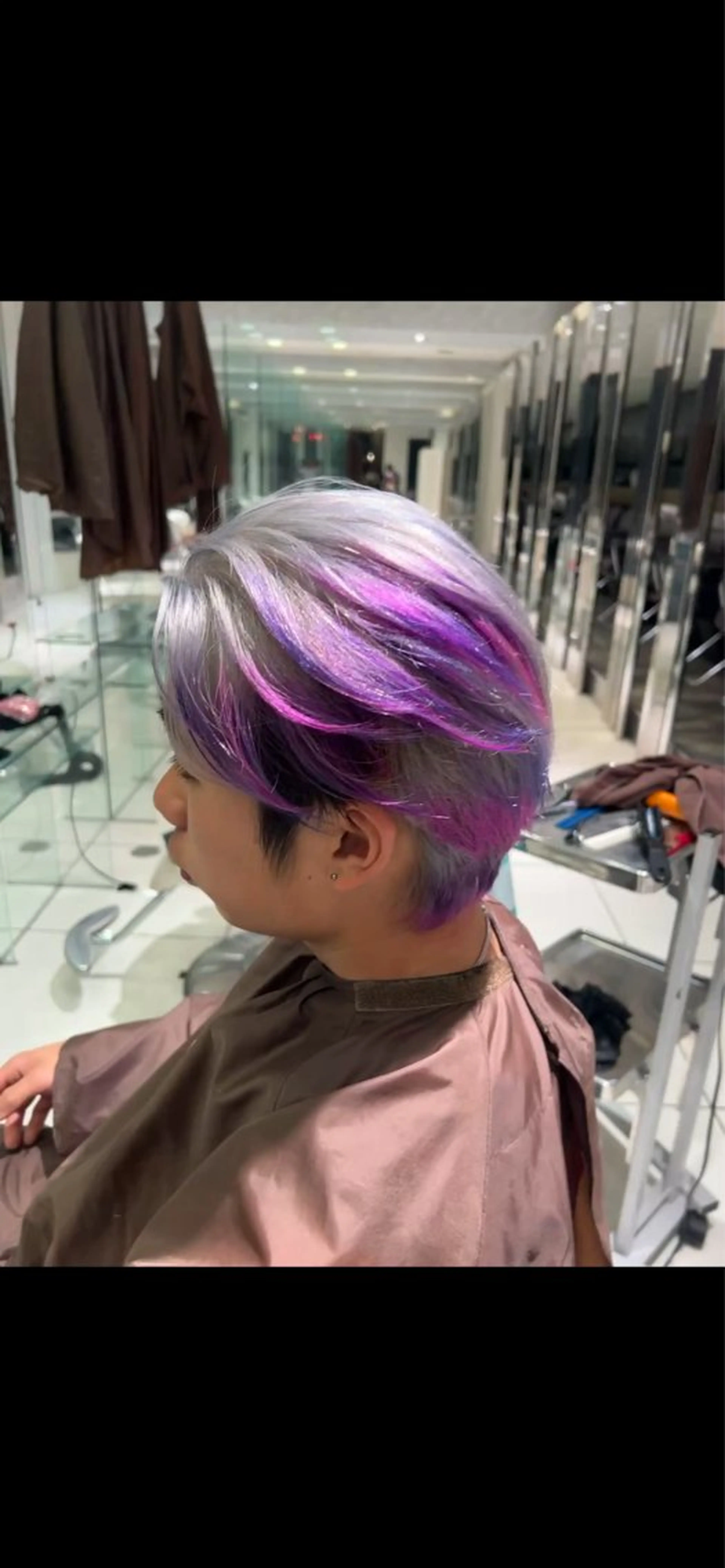 カラー ヘアカラー トリートメント 鈴木 瑛郎のヘアスタイル