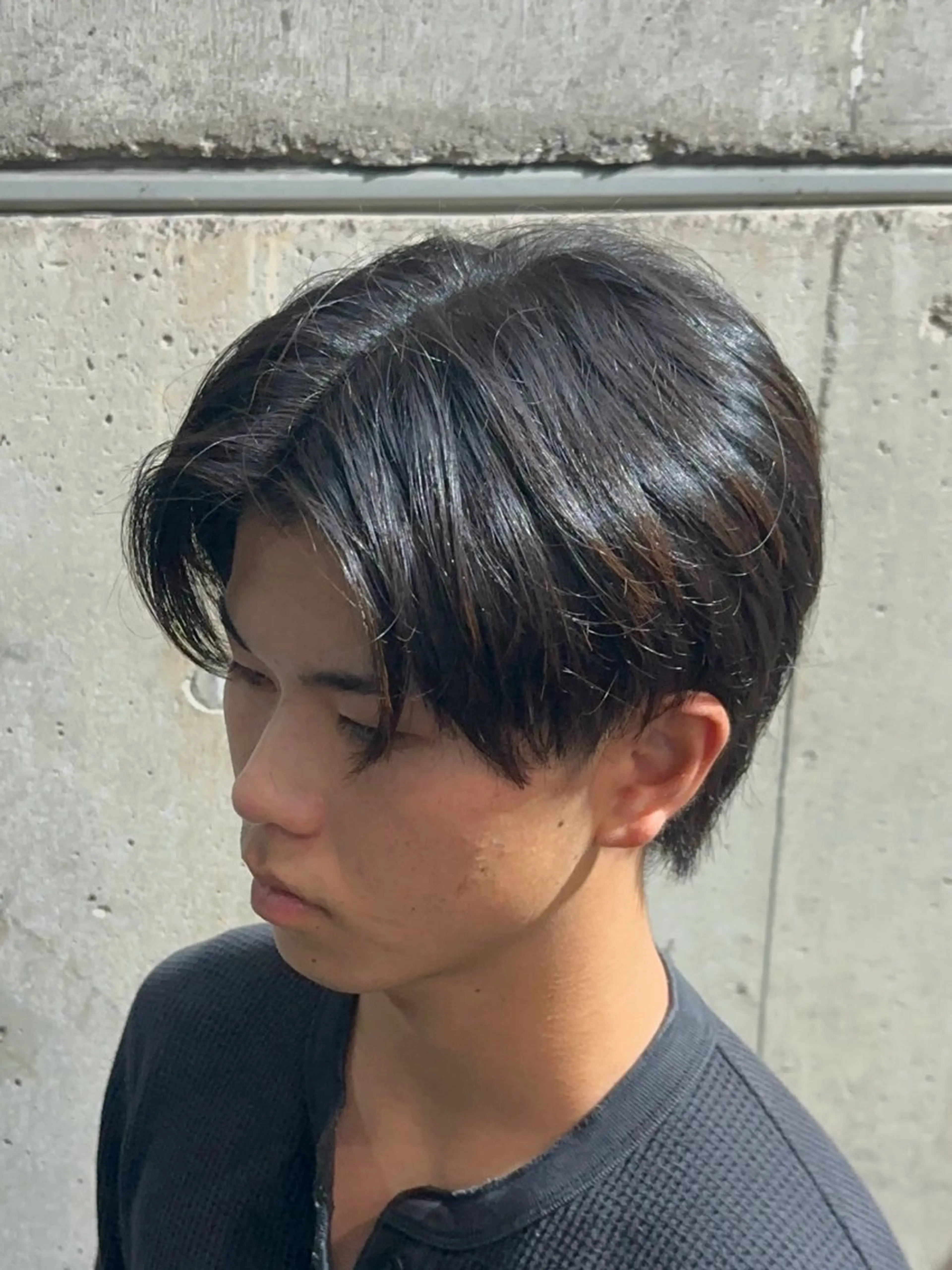 ミディアム カット 五十嵐 圭音のヘアスタイル