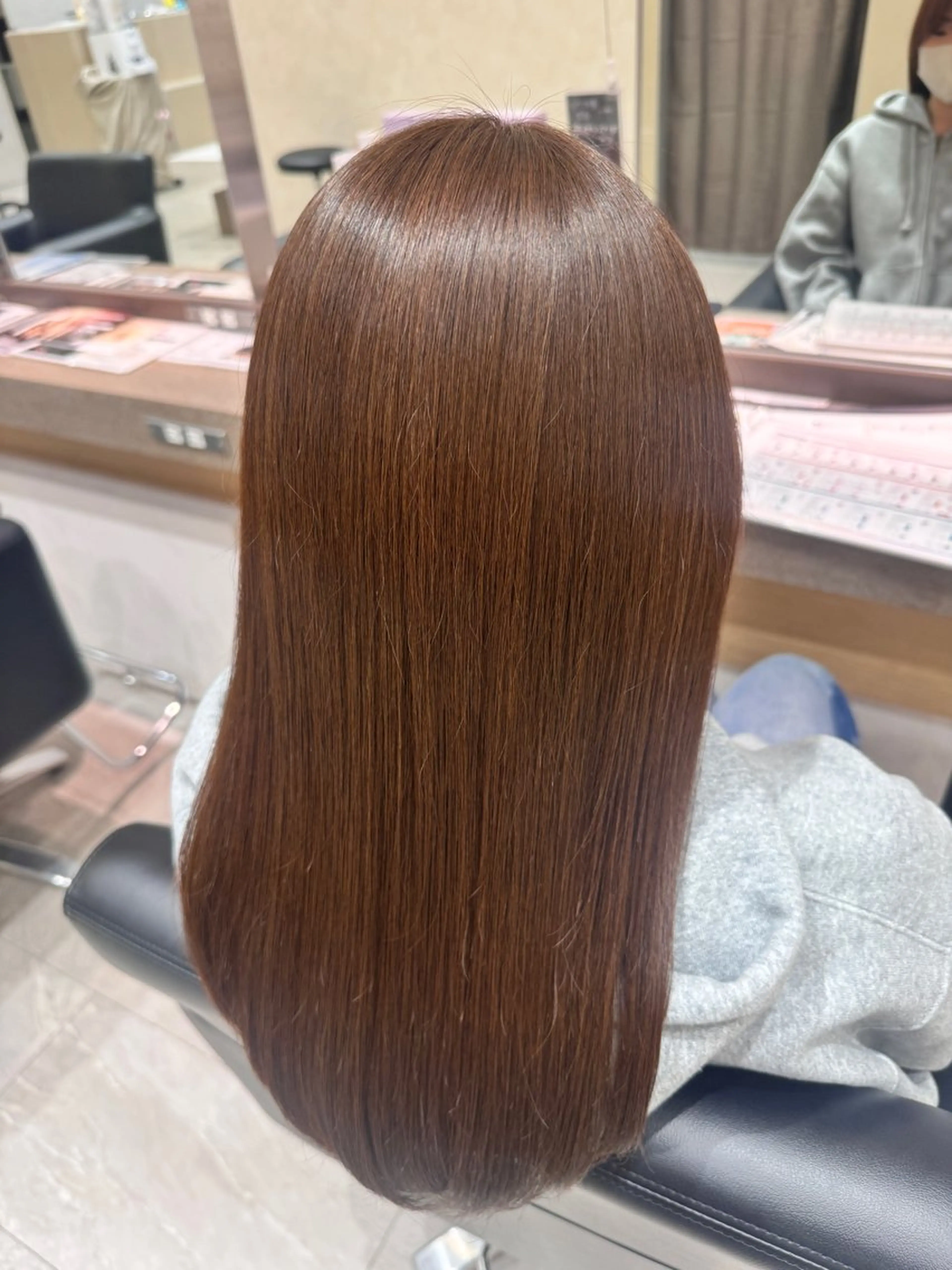 セミロング カラー ブラウンカラー sakura❀/板橋 モデル募集中🪄︎︎のヘアスタイル