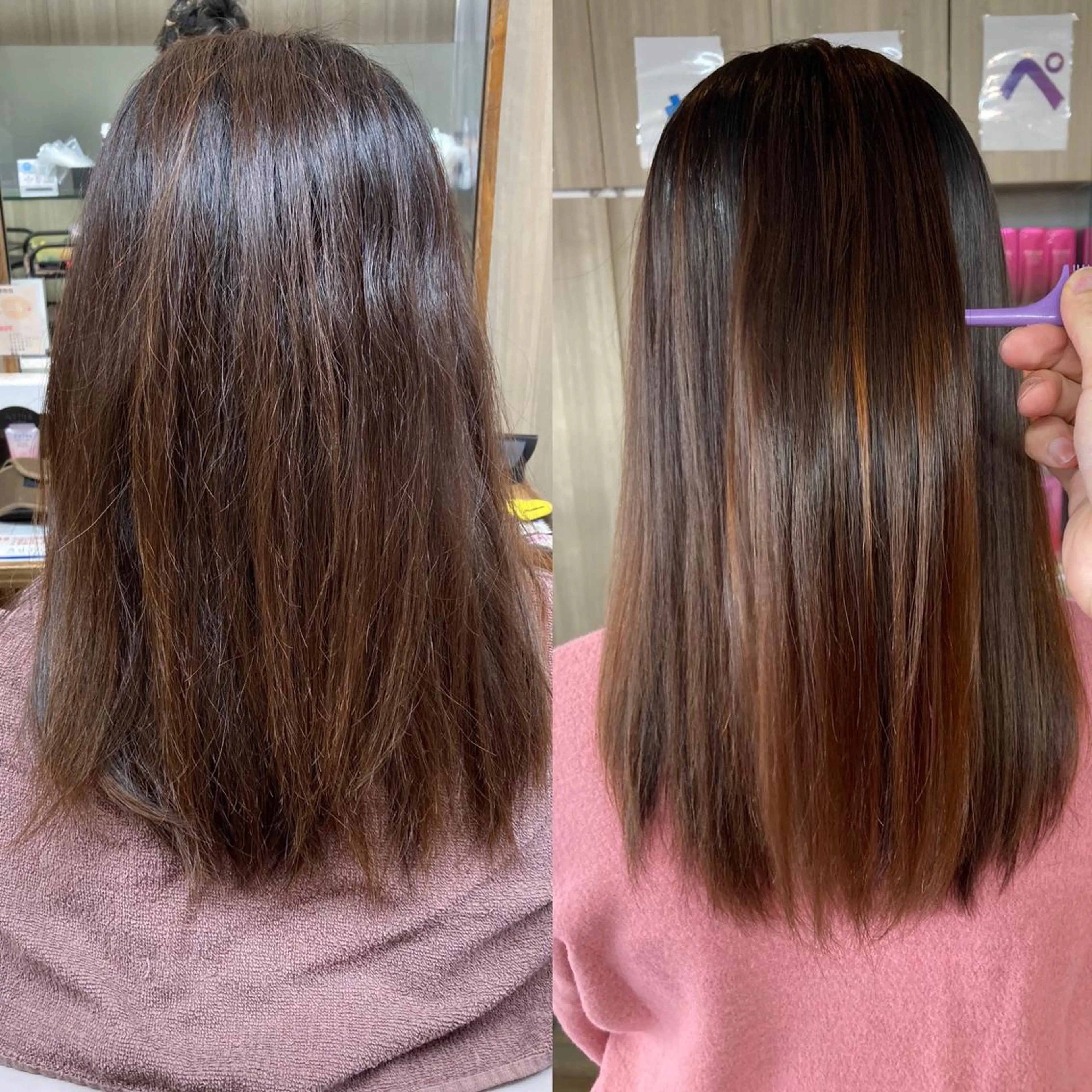 ロング カット 縮毛矯正 トリートメント ✂️似合わせの魔術師 石田一樹✂️のヘアスタイル