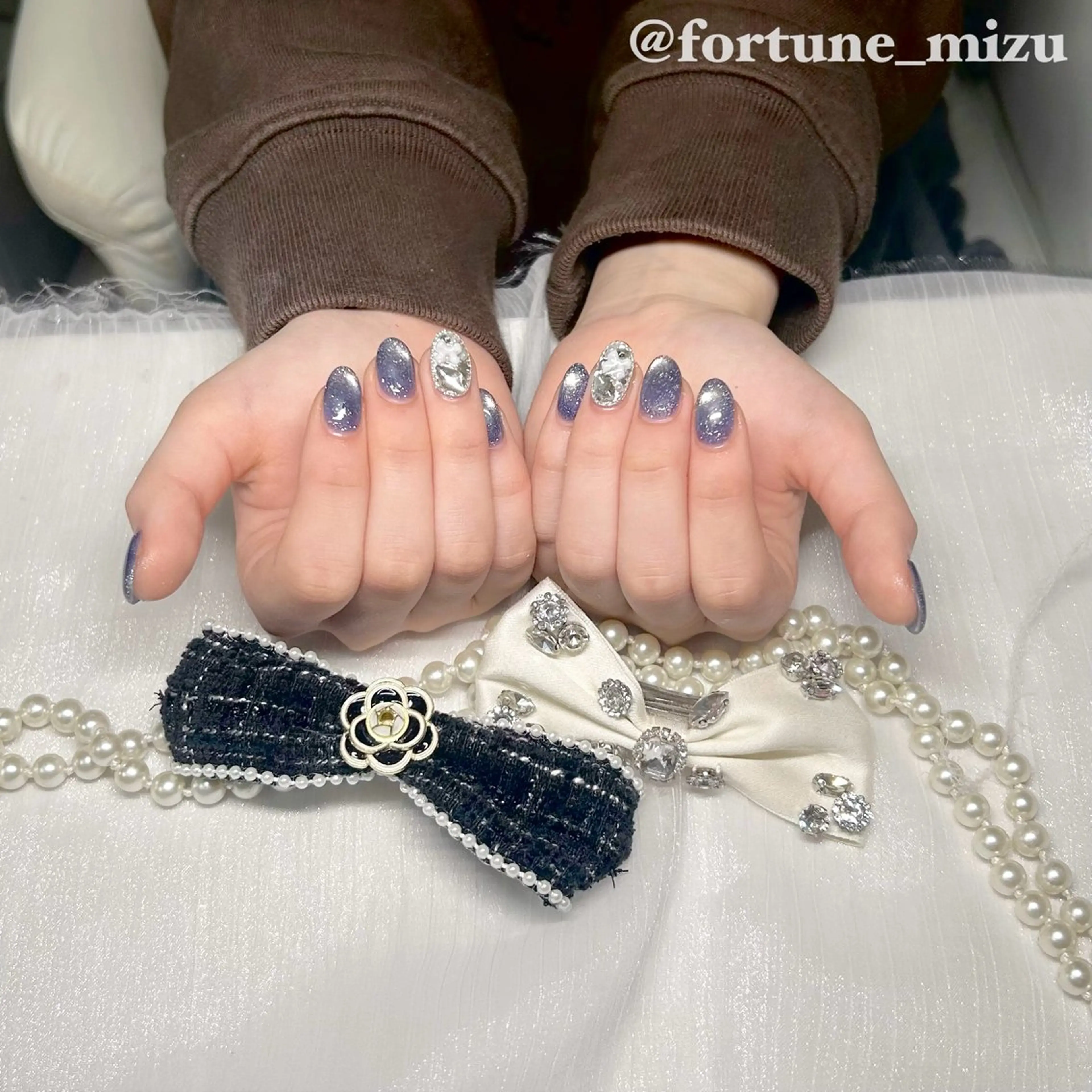 ネイル ハンドネイル 4/24空🍀 mizu 🍀のネイルデザイン