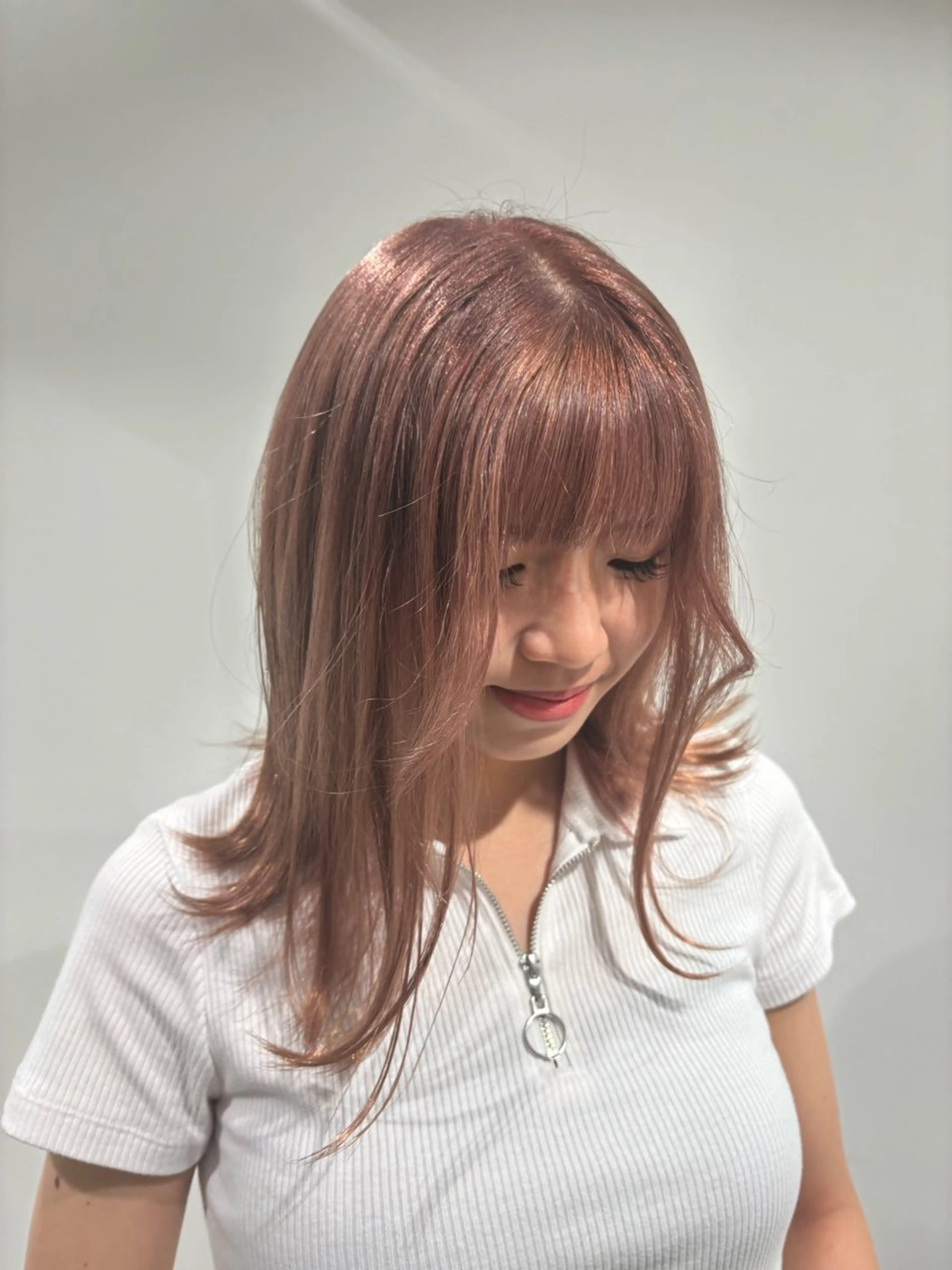 カラー カット ヘアカラー トリートメント ボブ/ハイライト🦓 /harukaのヘアスタイル