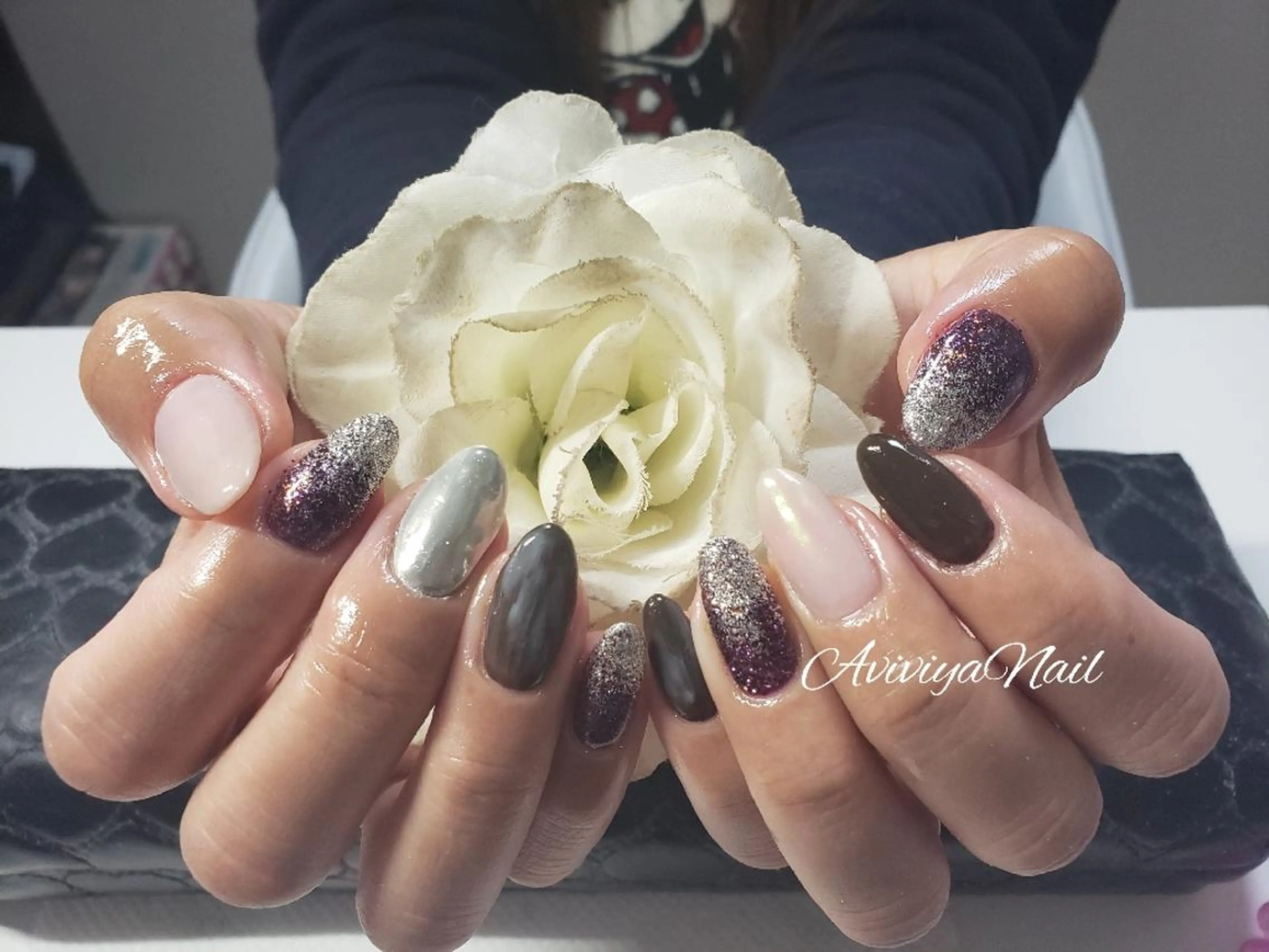 ネイル 冬ネイル kubo ayaのネイルデザイン