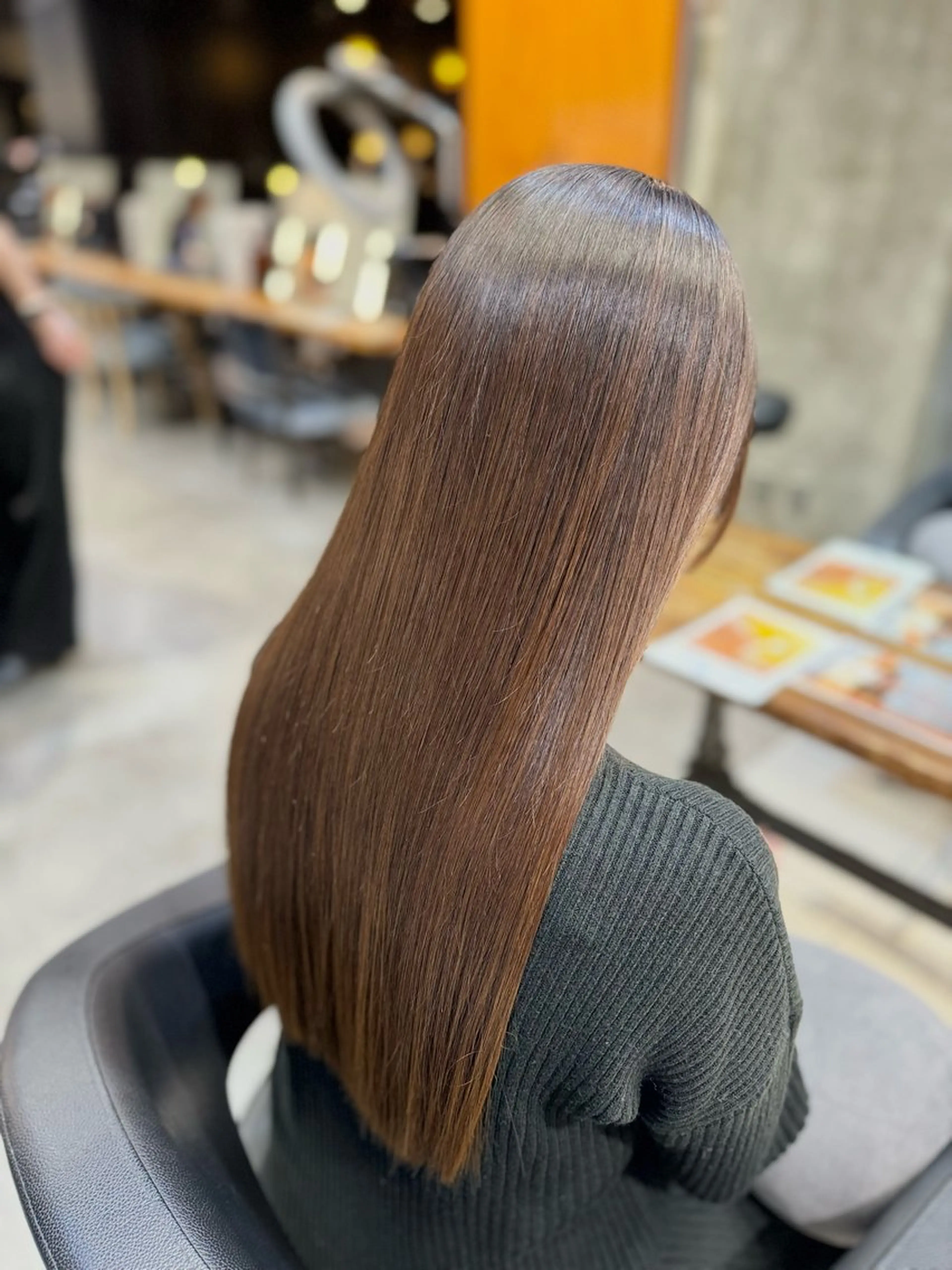 ロング パーマ カット 縮毛矯正 髪質改善/縮毛矯正 /DAIKIのヘアスタイル