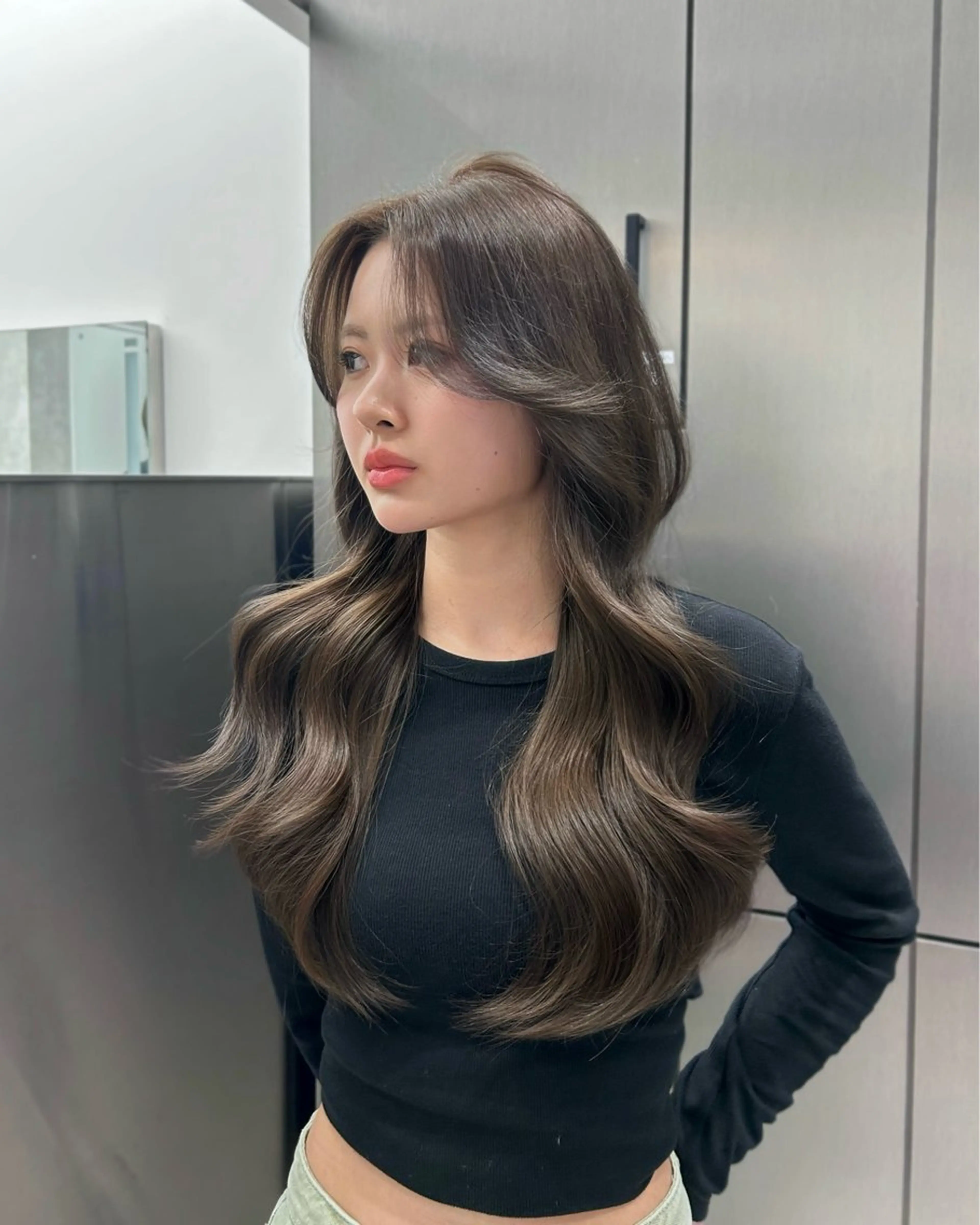 ロング 大人レイヤー/艶美髪 🇺🇸TOMONAのヘアスタイル