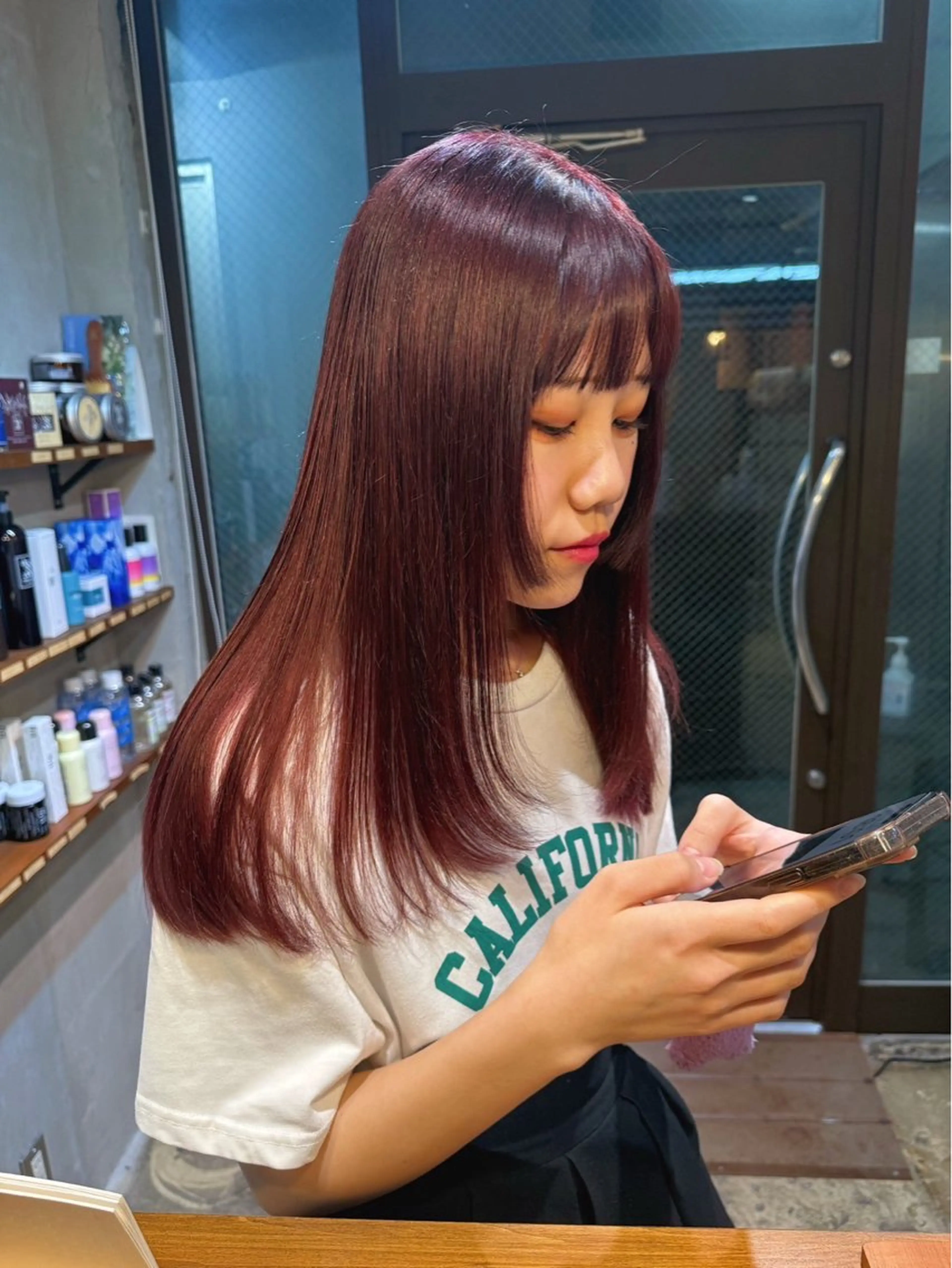 ロング カラー 似合わせカラー/ えみな🍊✨️のヘアスタイル