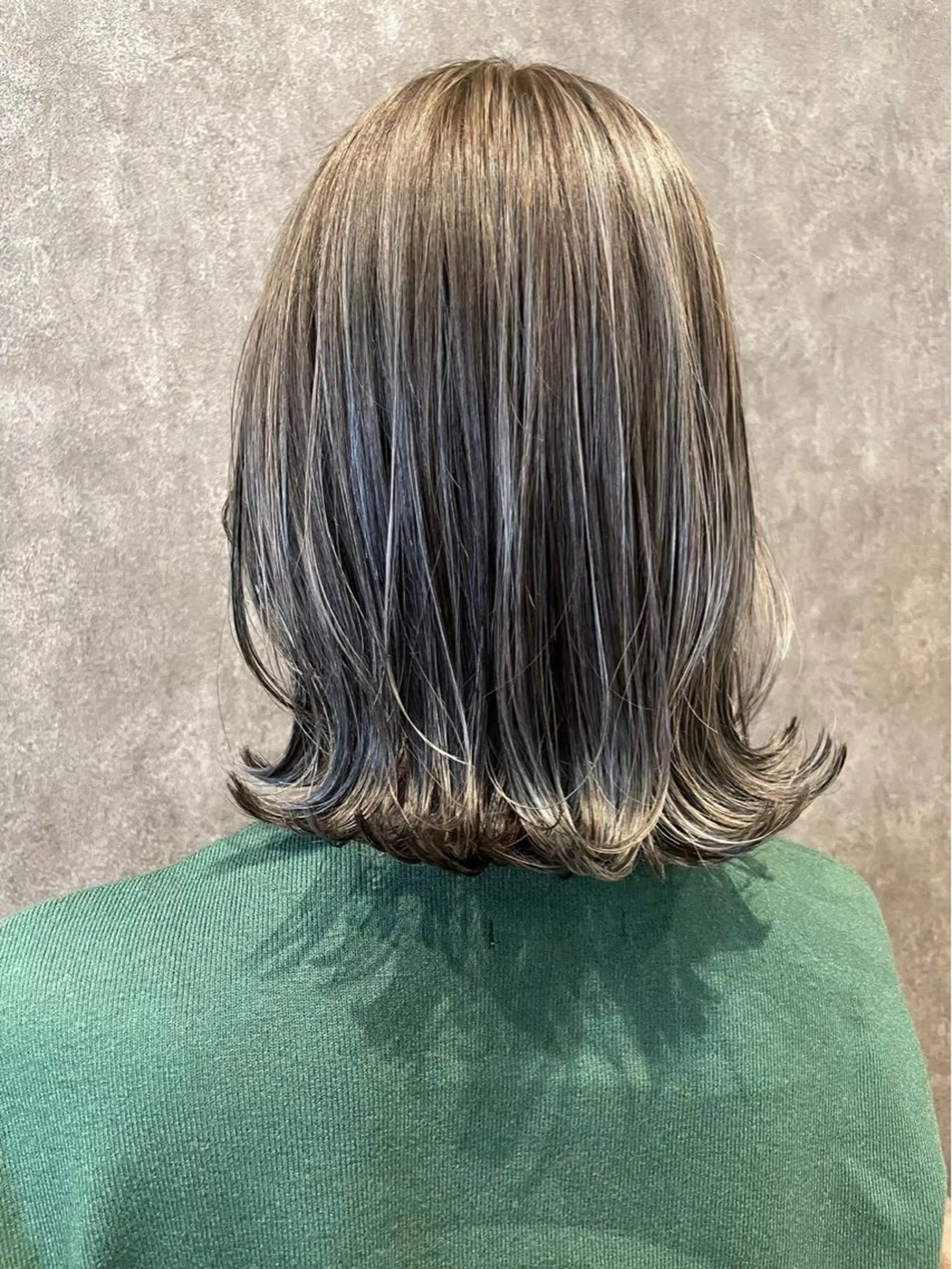 ミディアム カット ヘアカラー トリートメント BUCKS【天王寺】 バックス【駅30秒】のヘアスタイル