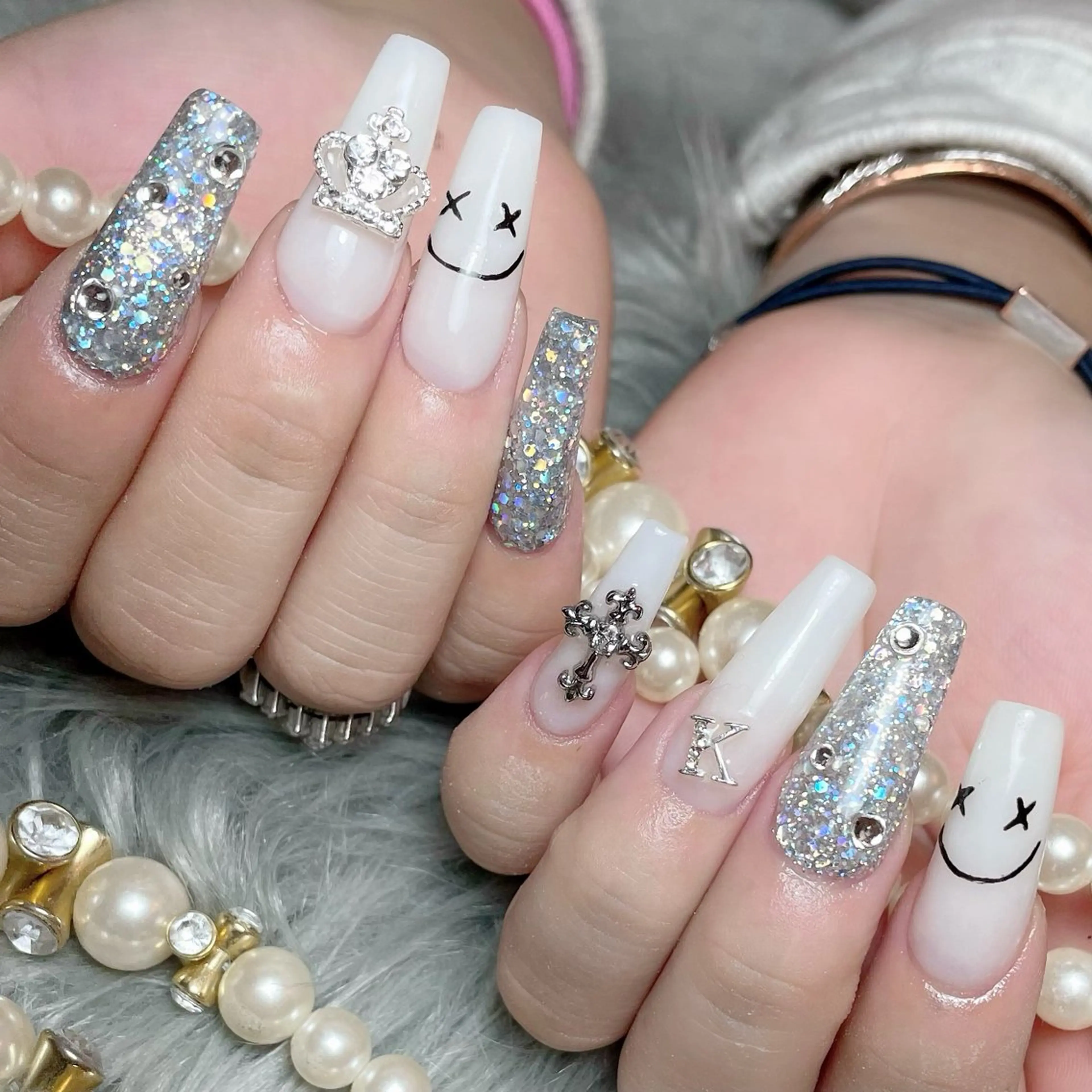 ネイル ハンドネイル Feel ‪‪☺︎‬Yuriaのネイルデザイン