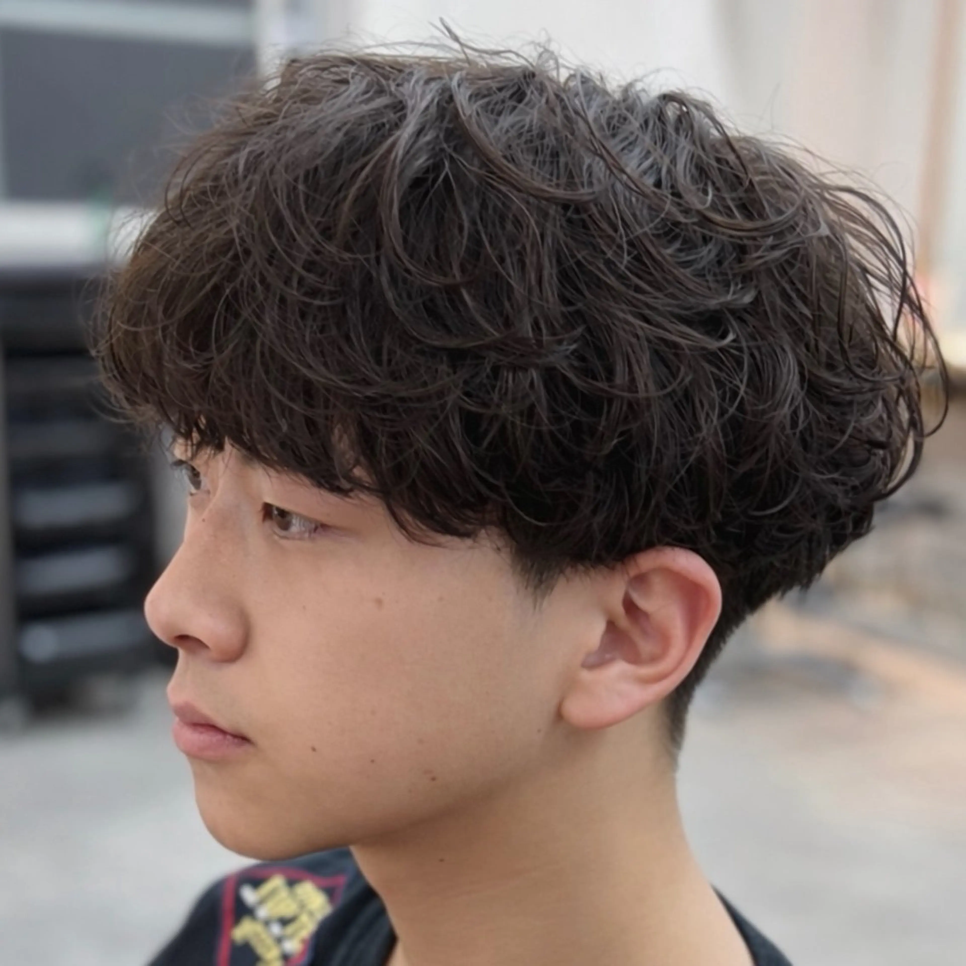 パーマ メンズ マッシュ メンズパーマ 刈り上げ カット パーマ 男の理想を叶える🔥 メンズパーマ特化｜関のヘアスタイル