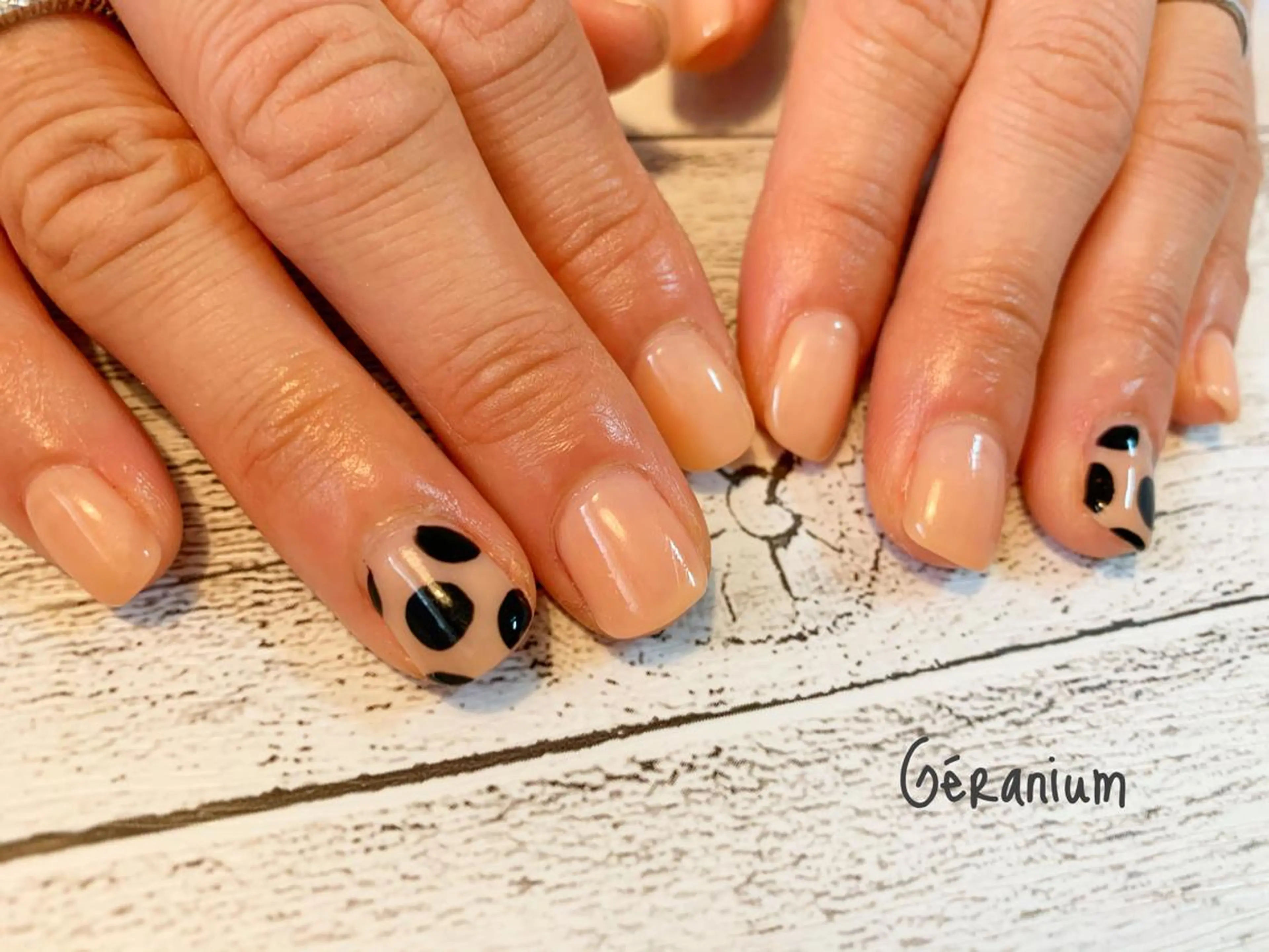ネイル ハンドネイル フットネイル GéRanium Harukaのネイルデザイン