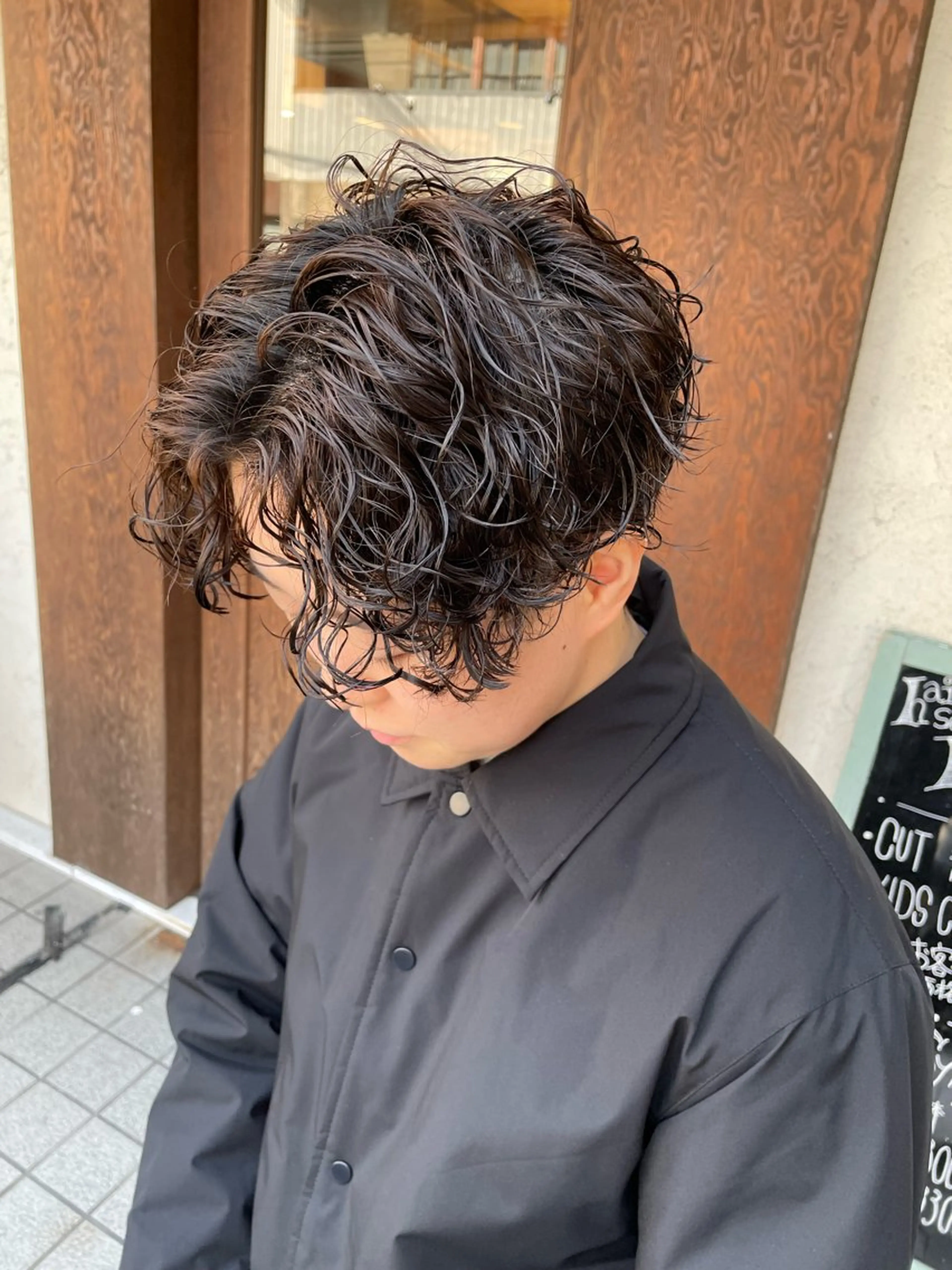ショート パーマ MATSURI BASE.AWAJIのヘアスタイル