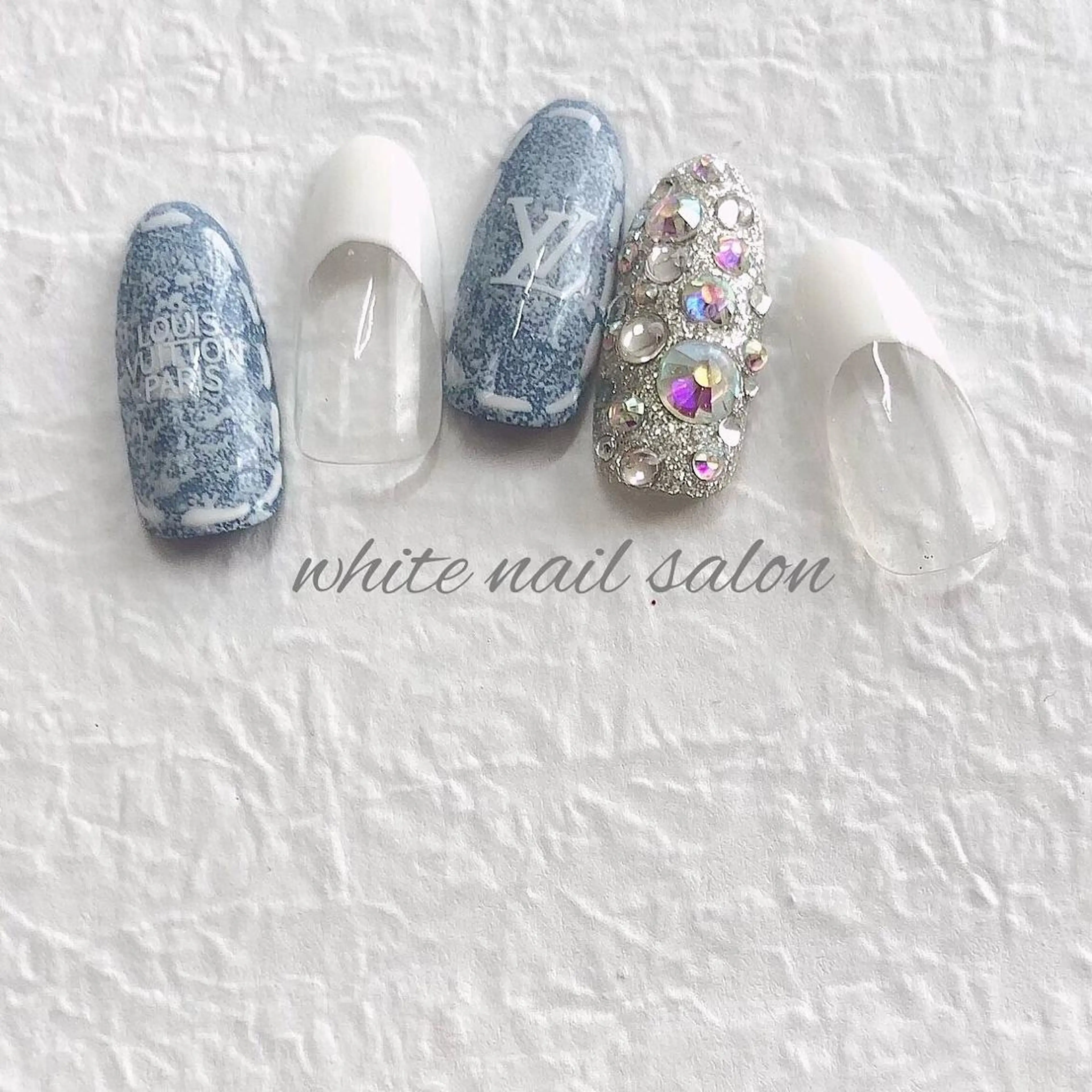 ネイル ジェルネイル ハードジェル 持ち込み ソフトジェル white nail salonのネイルデザイン