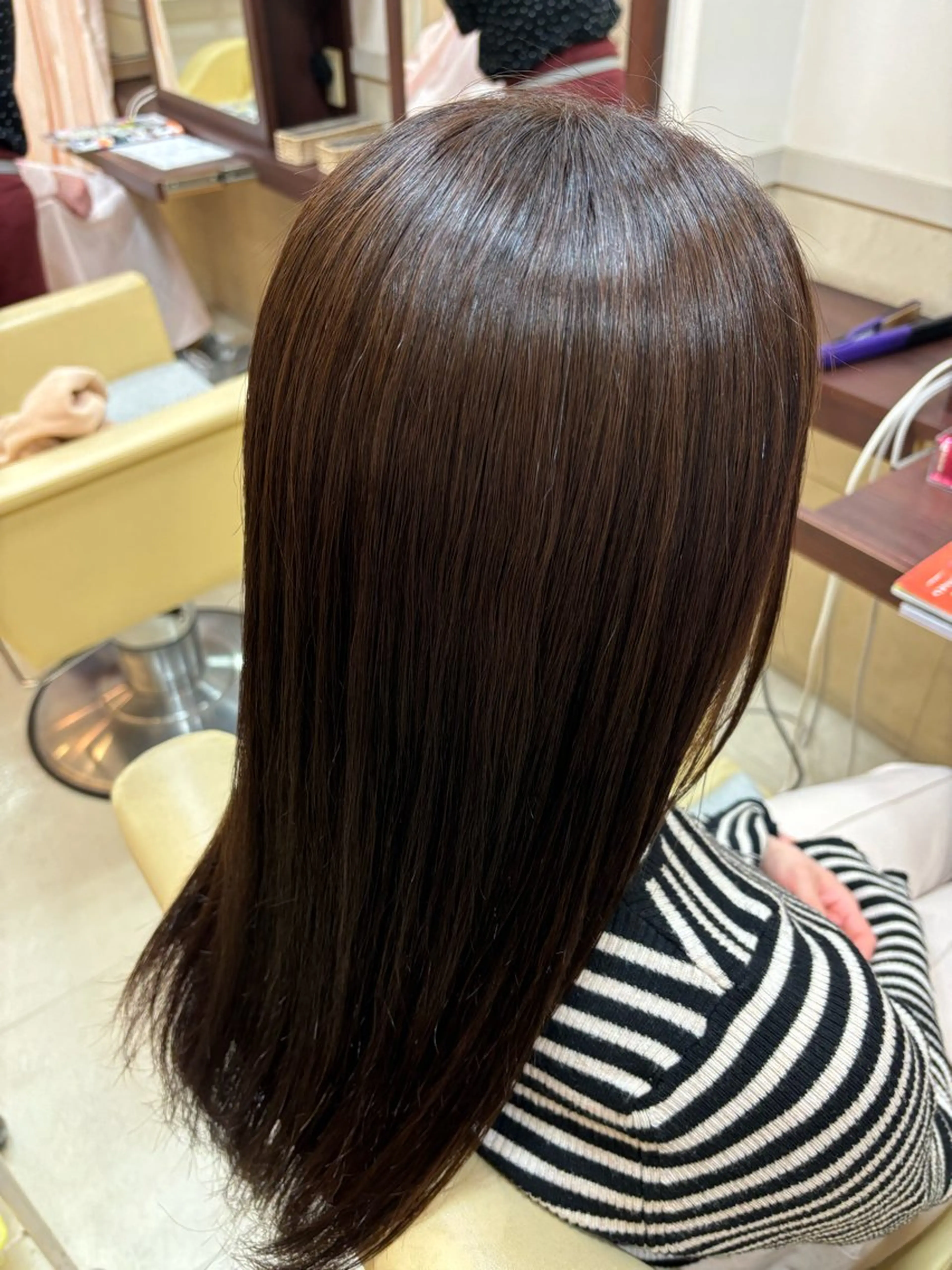 ロング 垣内 彩伽のヘアスタイル