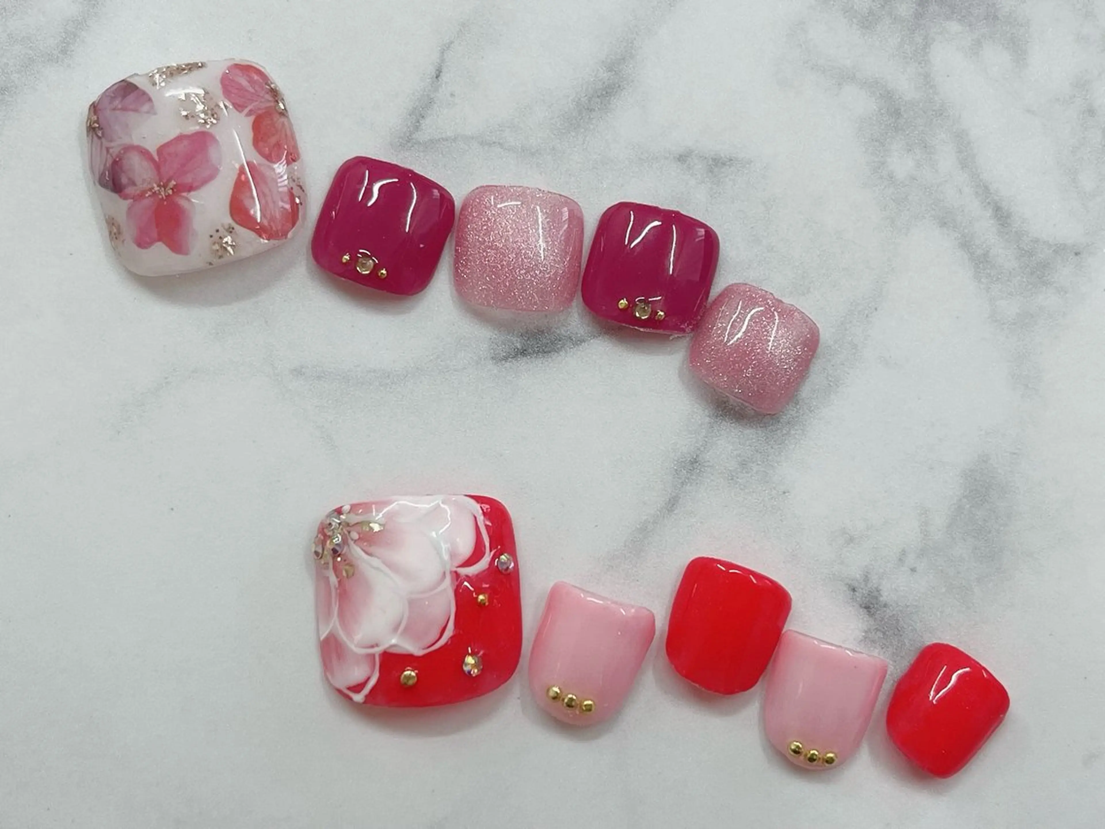 ネイル フットネイル Regene ARAKIのネイルデザイン