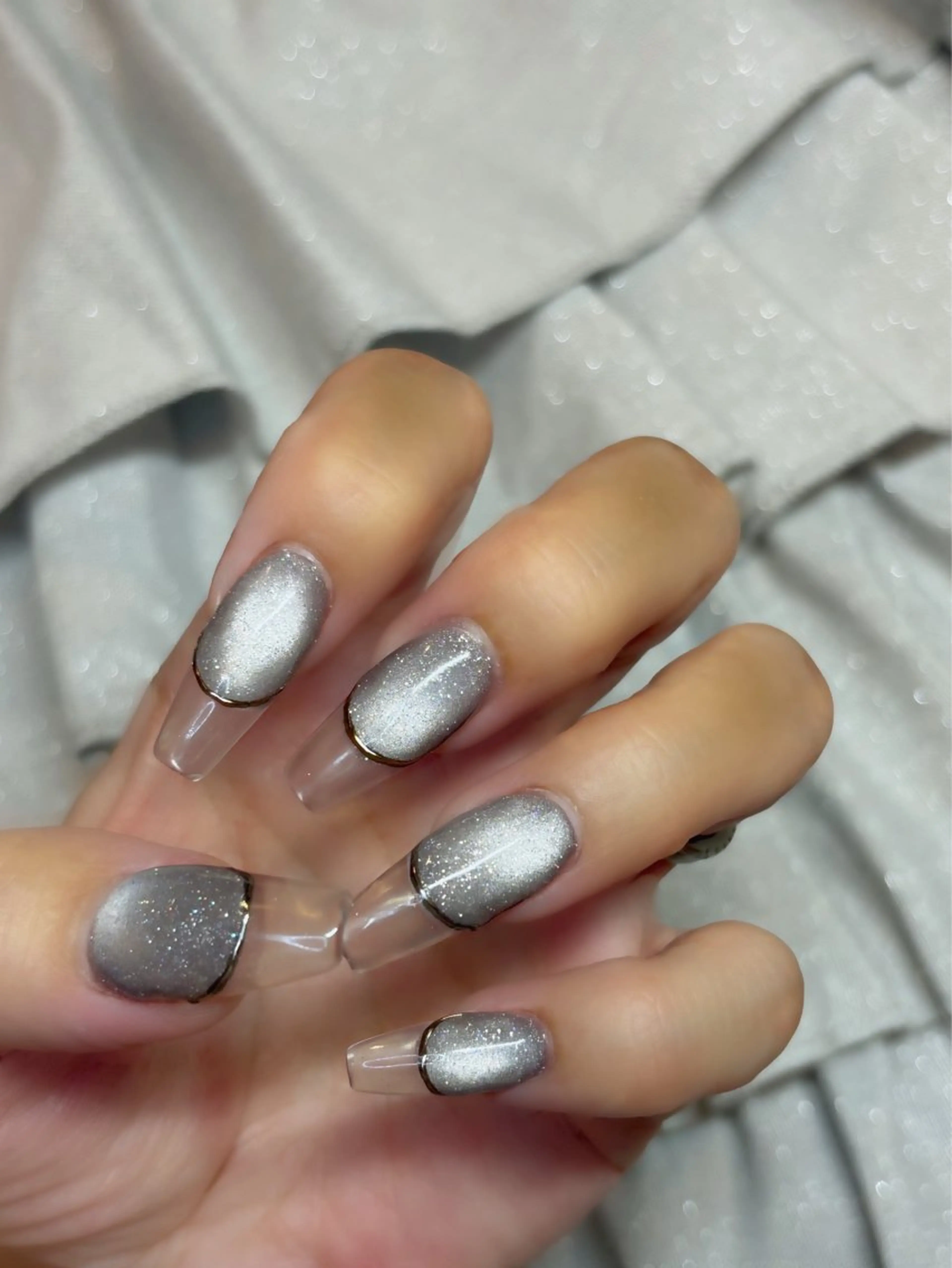 ネイル クリアネイル 平井 幸のネイルデザイン