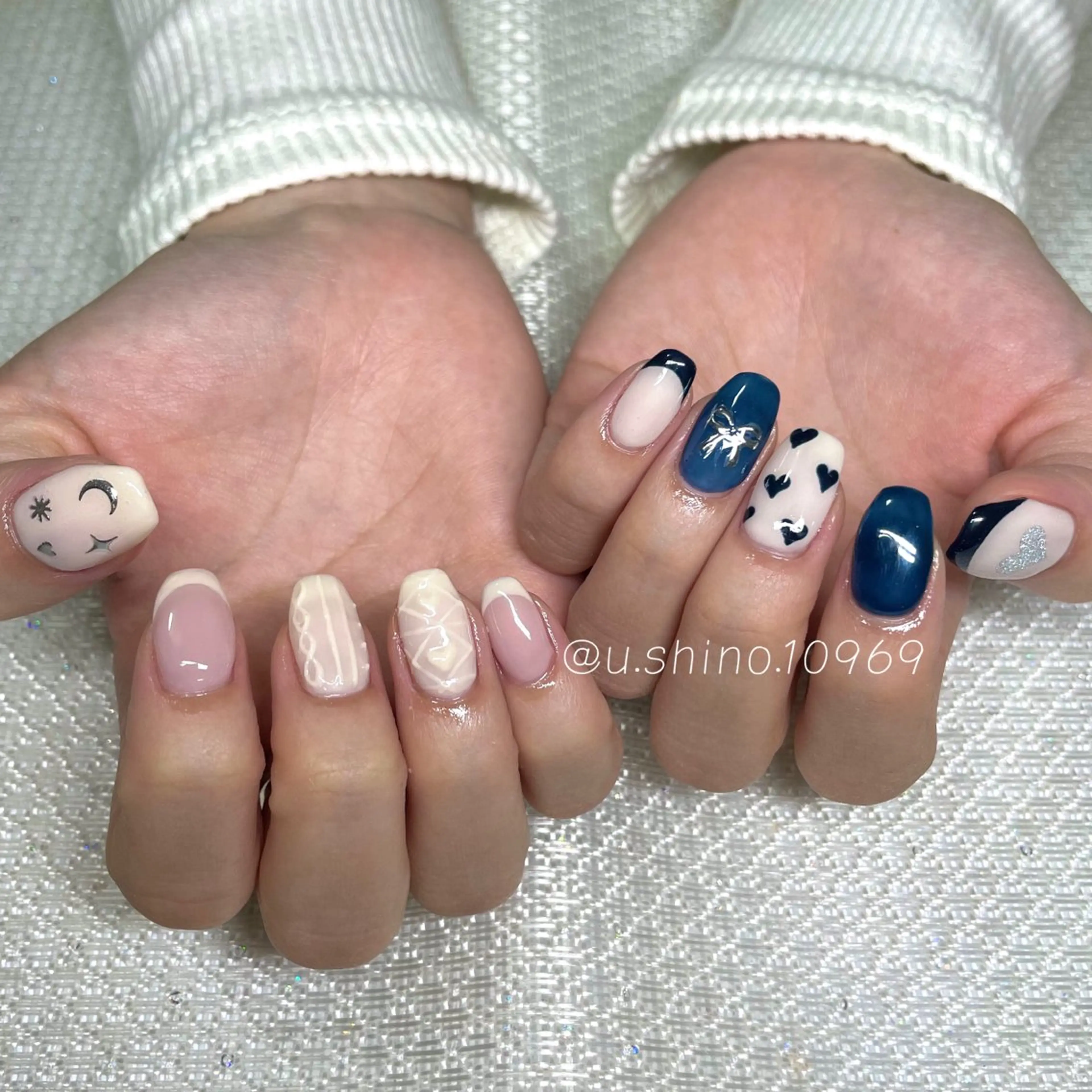 ネイル ハンドネイル MoonLight SHINOのネイルデザイン