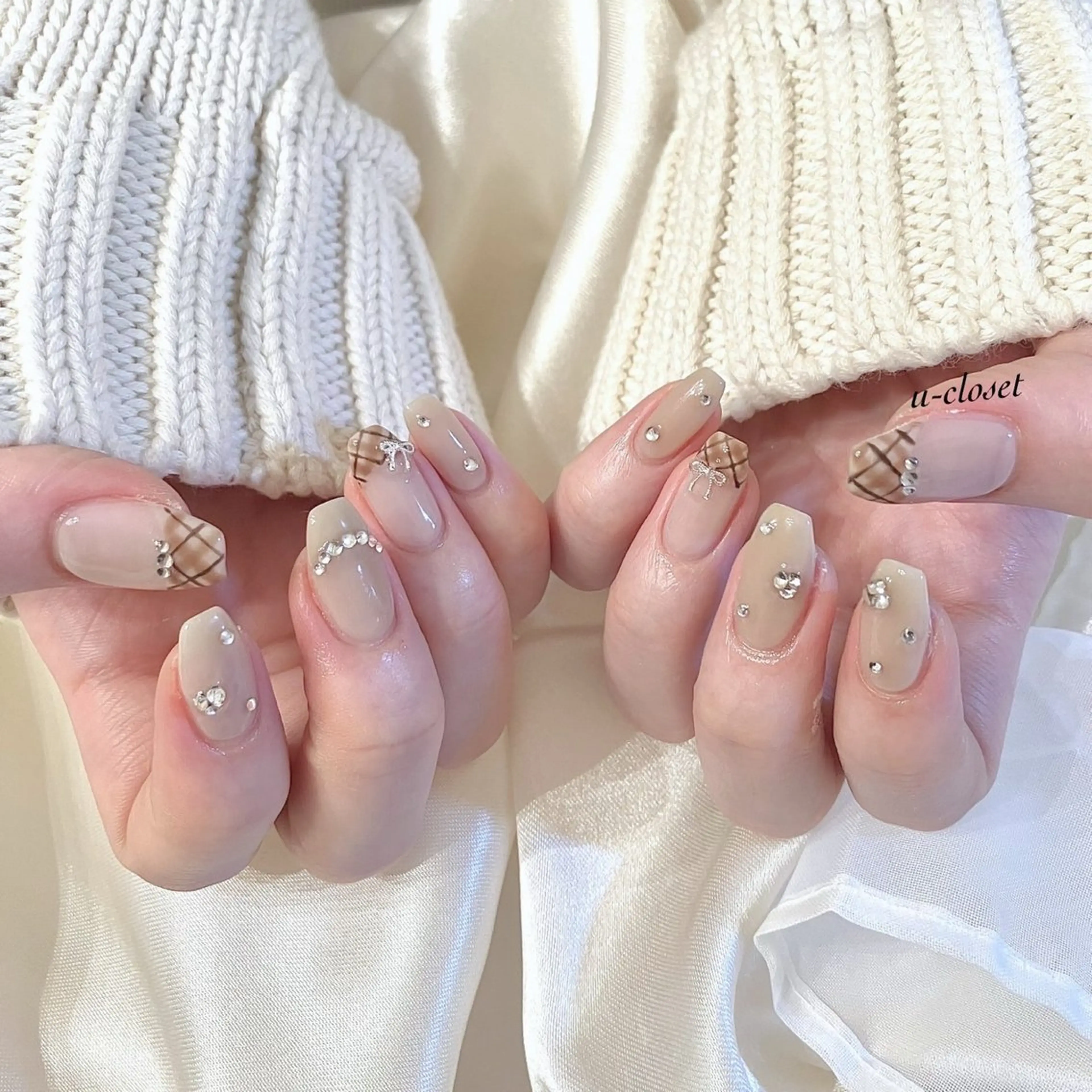 ネイル ハンドネイル u closetのネイルデザイン