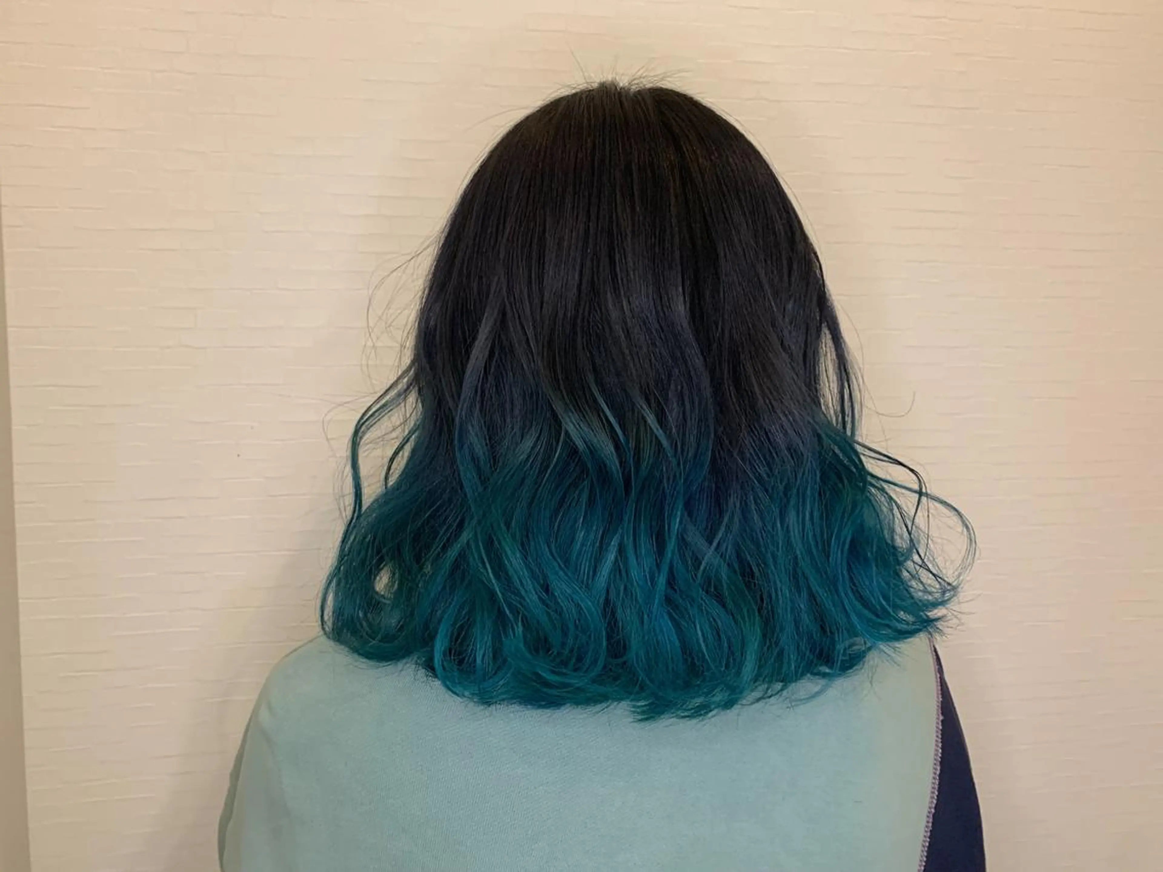 セミロング ヘアカラー&縮毛矯正 STAR☆RIVERのヘアスタイル