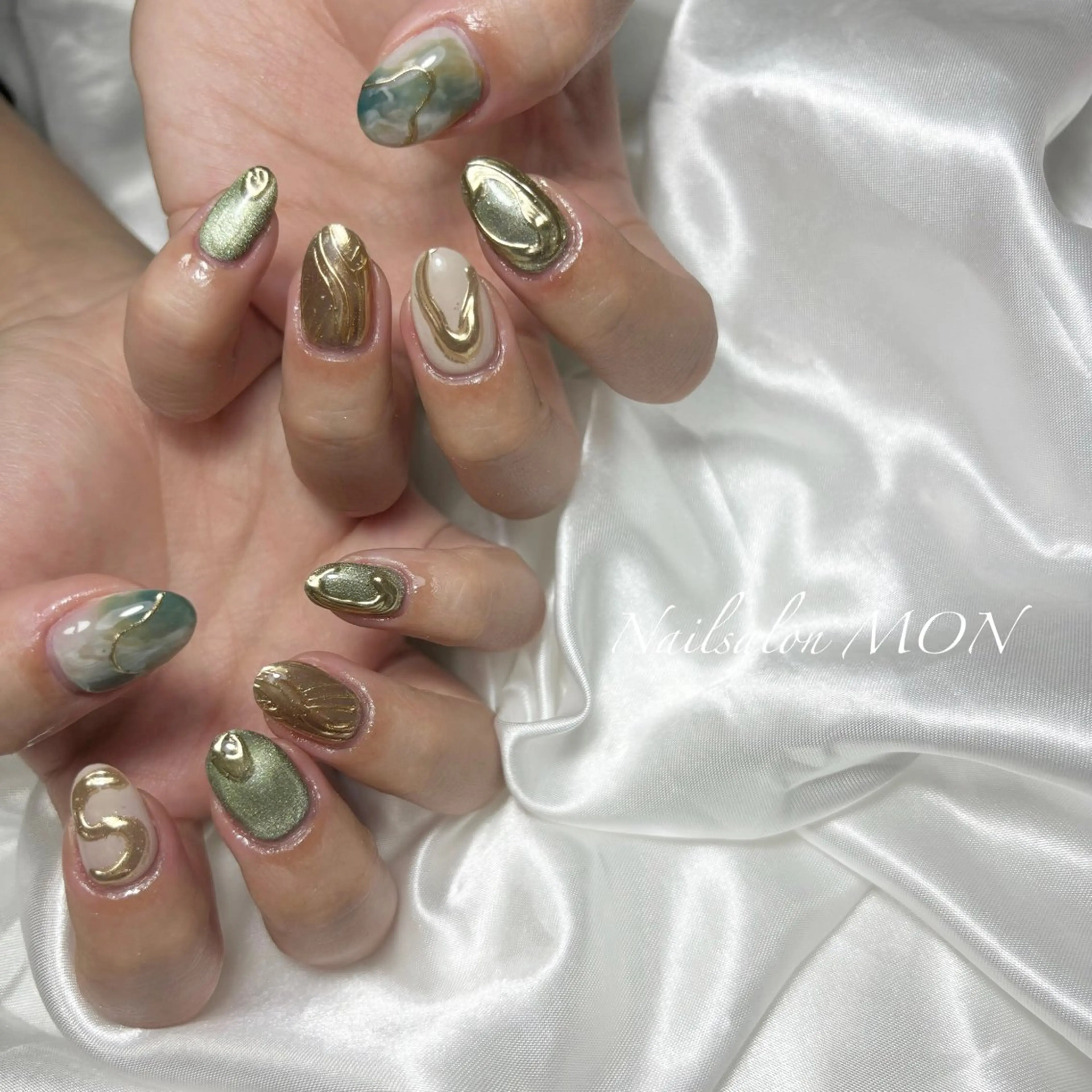 ネイル ハンドネイル Nailsalon MONのネイルデザイン