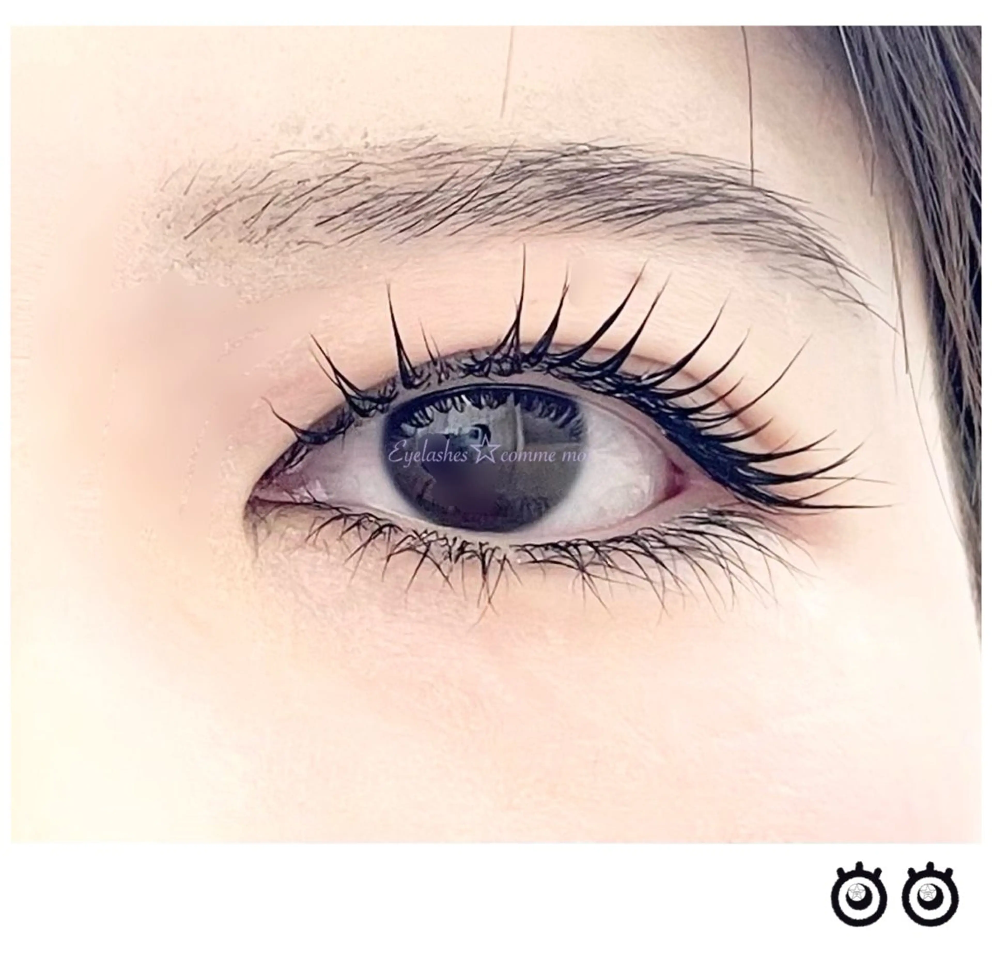 マツエク・マツパ マツパ hair lounge comme moi所属・TOMO☆ 高島平のマツエク・マツパデザイン