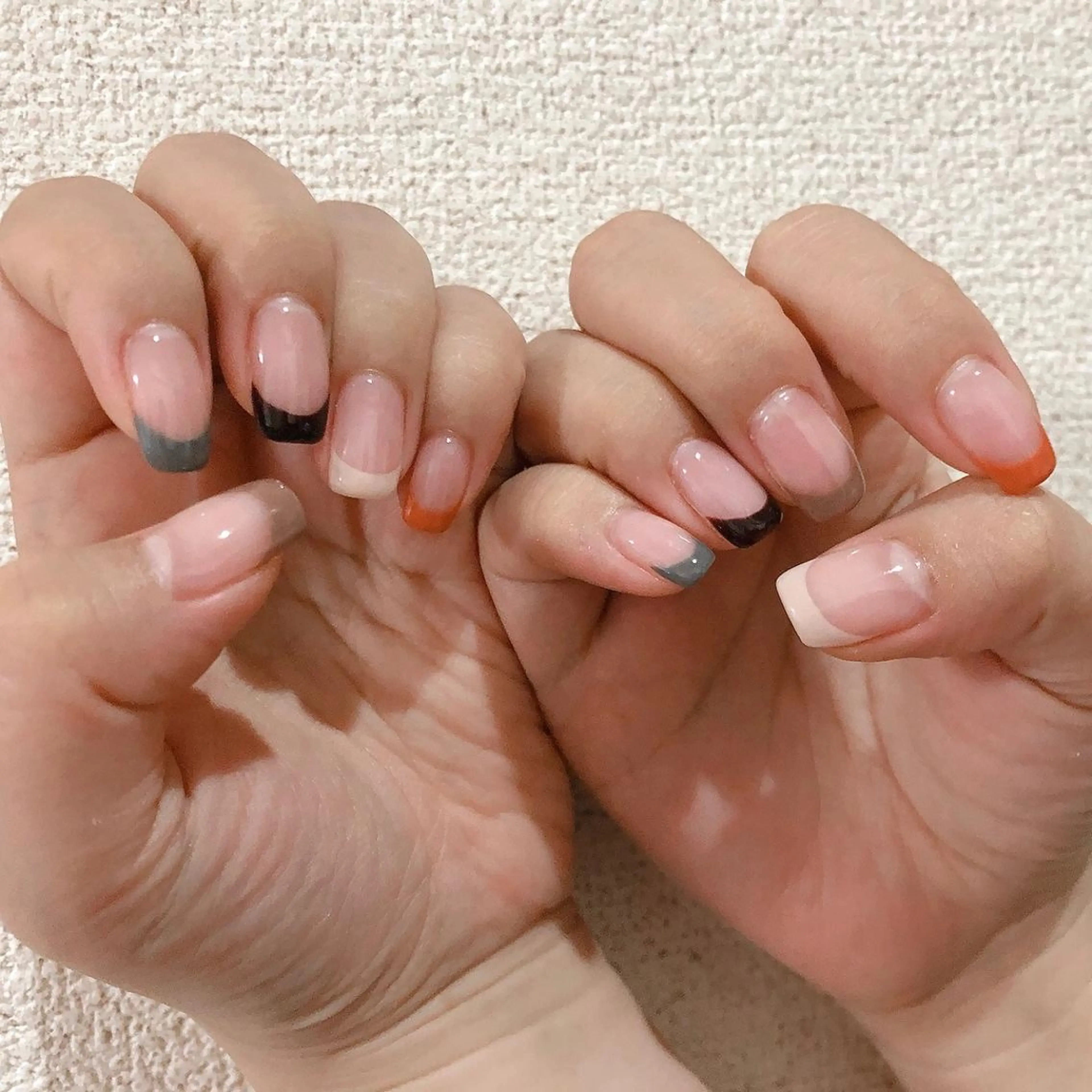 ネイル フレンチネイル mogunail &blowのネイルデザイン
