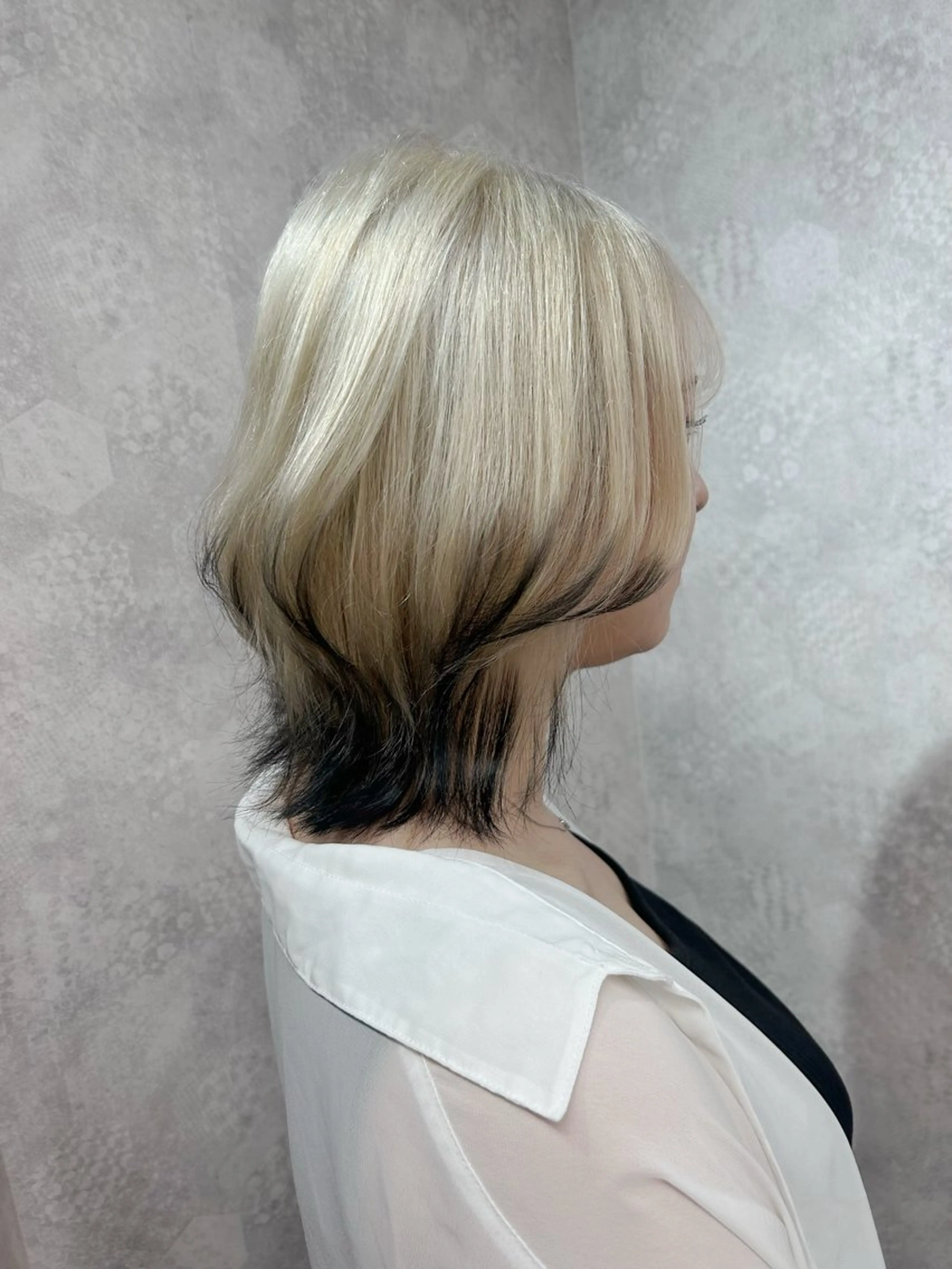 ミディアム カラー ヘアアレンジ カット ヘアカラー 💕ブリーチ/ヘアメ 🎀YUUKAのヘアスタイル