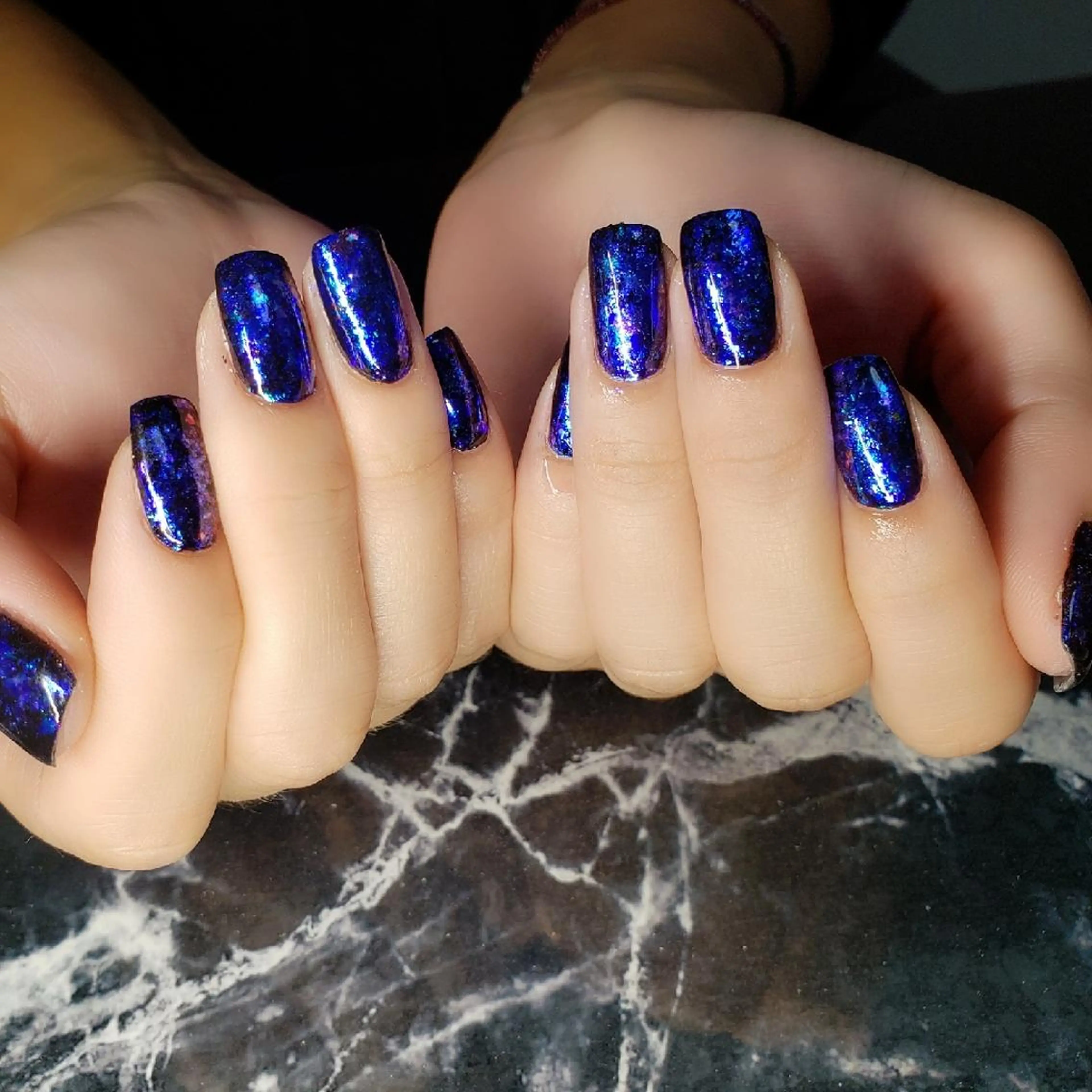 ショート ネイル ハンドネイル フットネイル クロキ 。のネイルデザイン