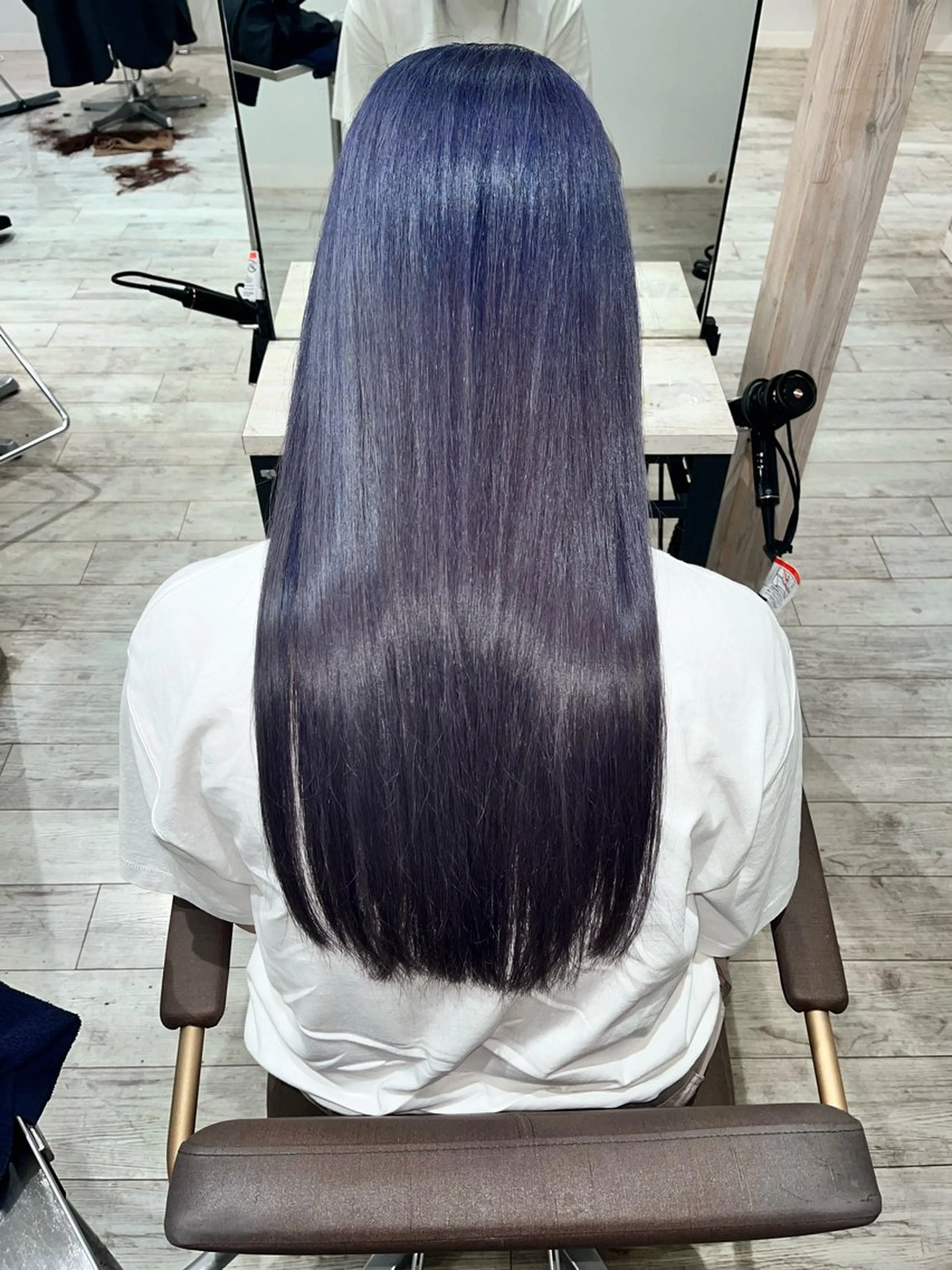 ロング ヘアカラー トリートメント 五味優莉🫧 ͛.* 似合わせ/レイヤーのヘアスタイル