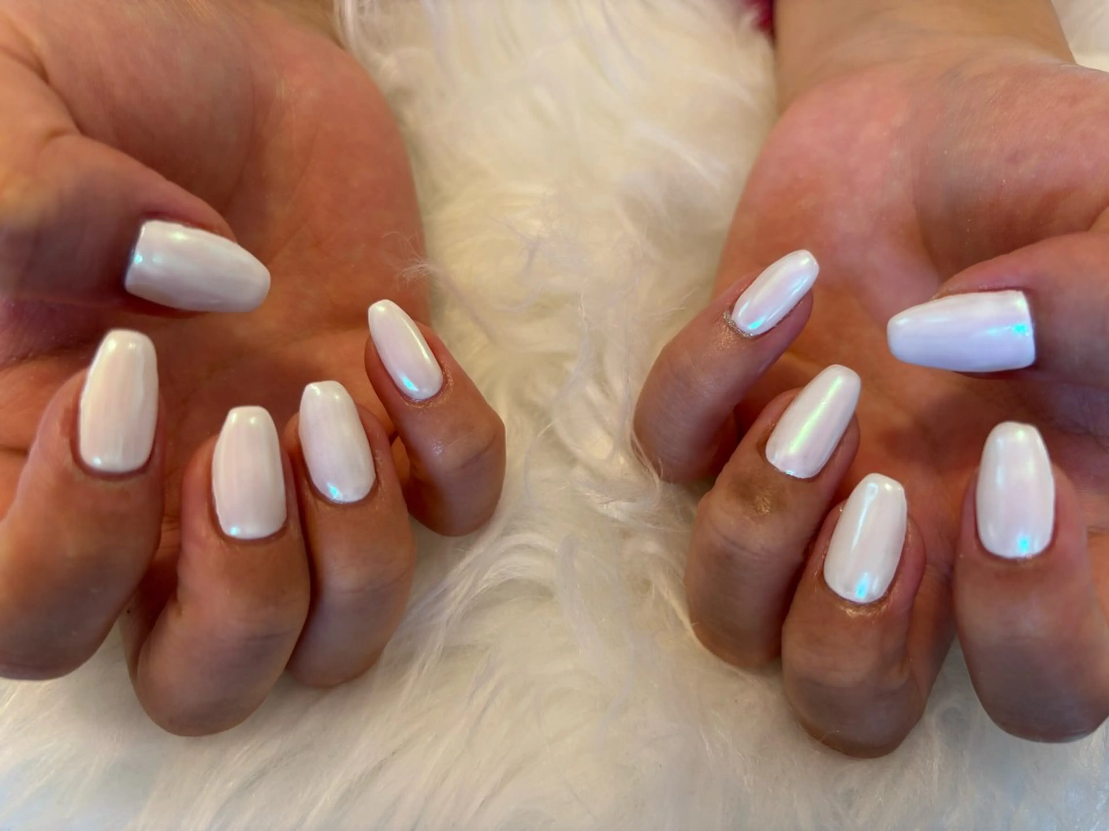 ネイル ミラーネイル komohana salon🌺のネイルデザイン