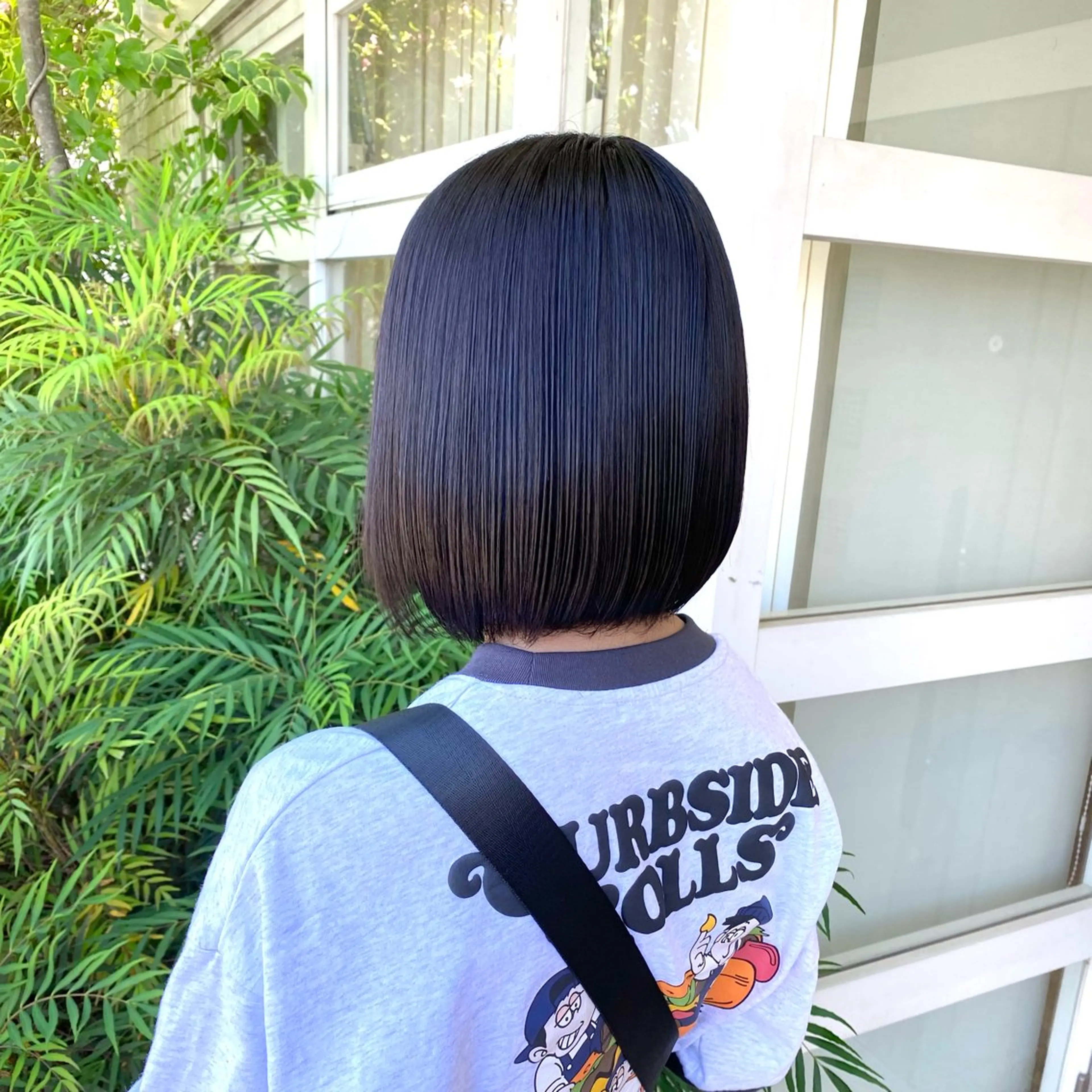 ミディアム 冨田 果歩のヘアスタイル