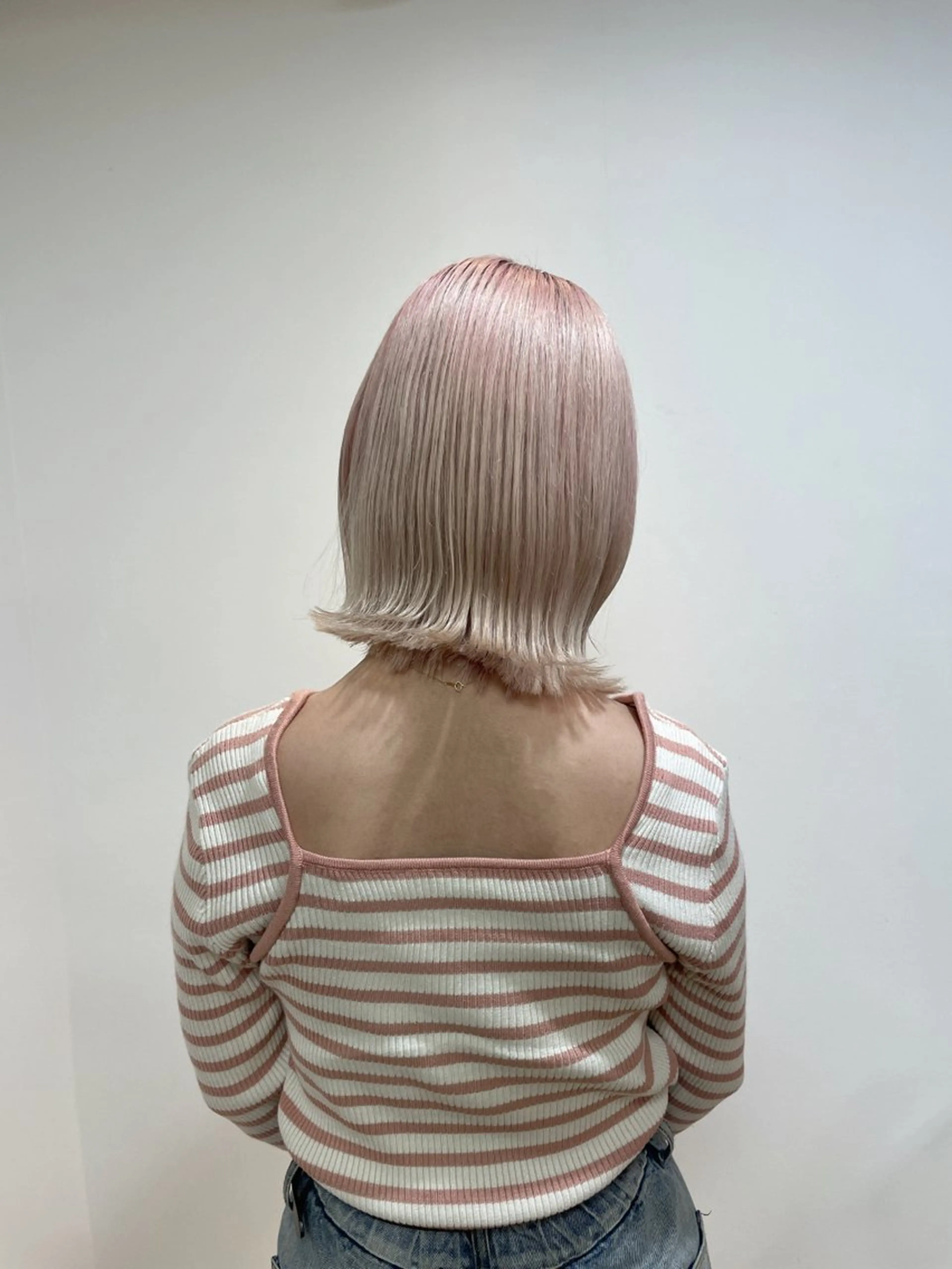 ミディアム カラー カット ヘアカラー トリートメント 表参道🌿赤み消し カラー/チナツのヘアスタイル