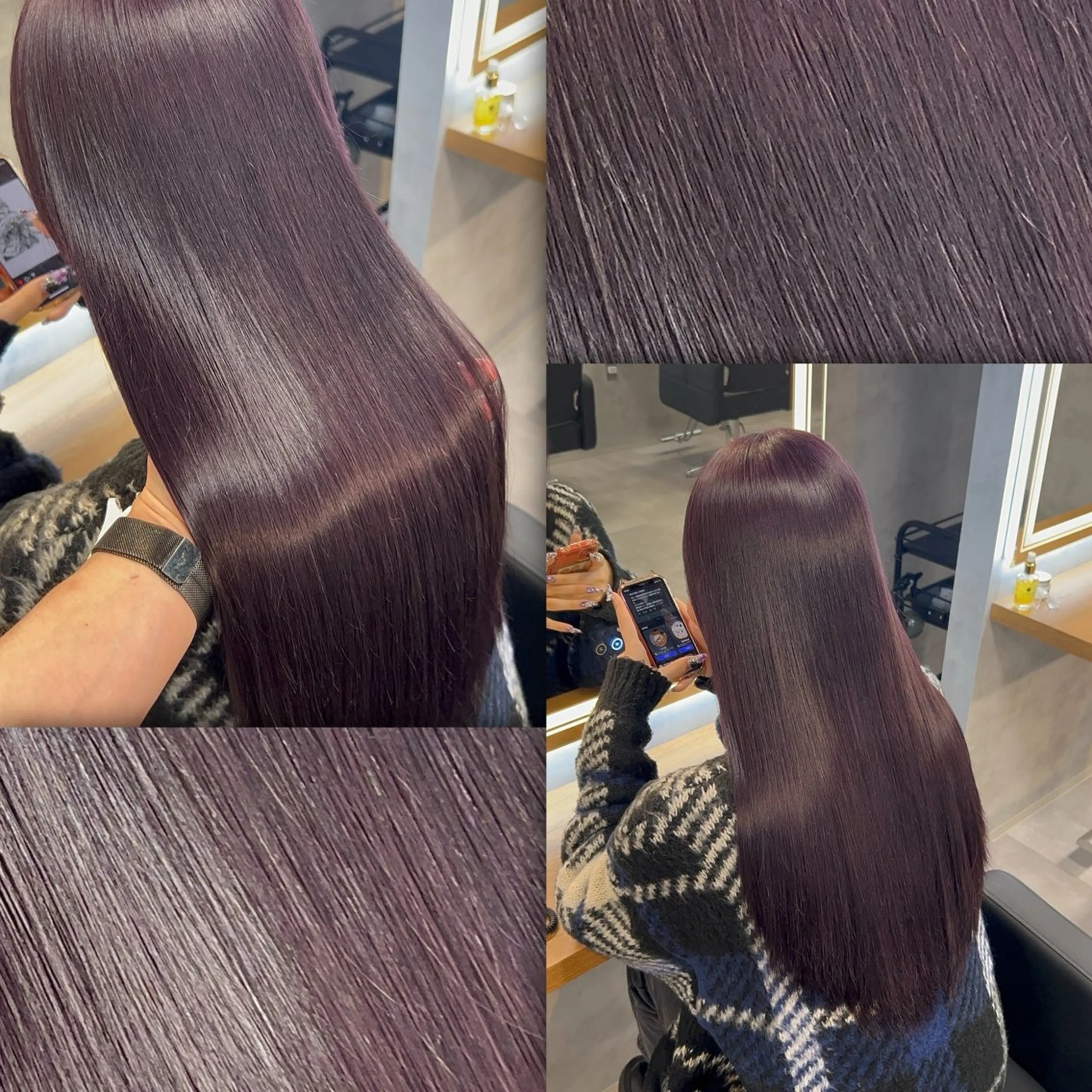 ロング カラー ヘアアレンジ カット ヘアカラー トリートメント ブリーチなしの達人 🌈KAITOのヘアスタイル