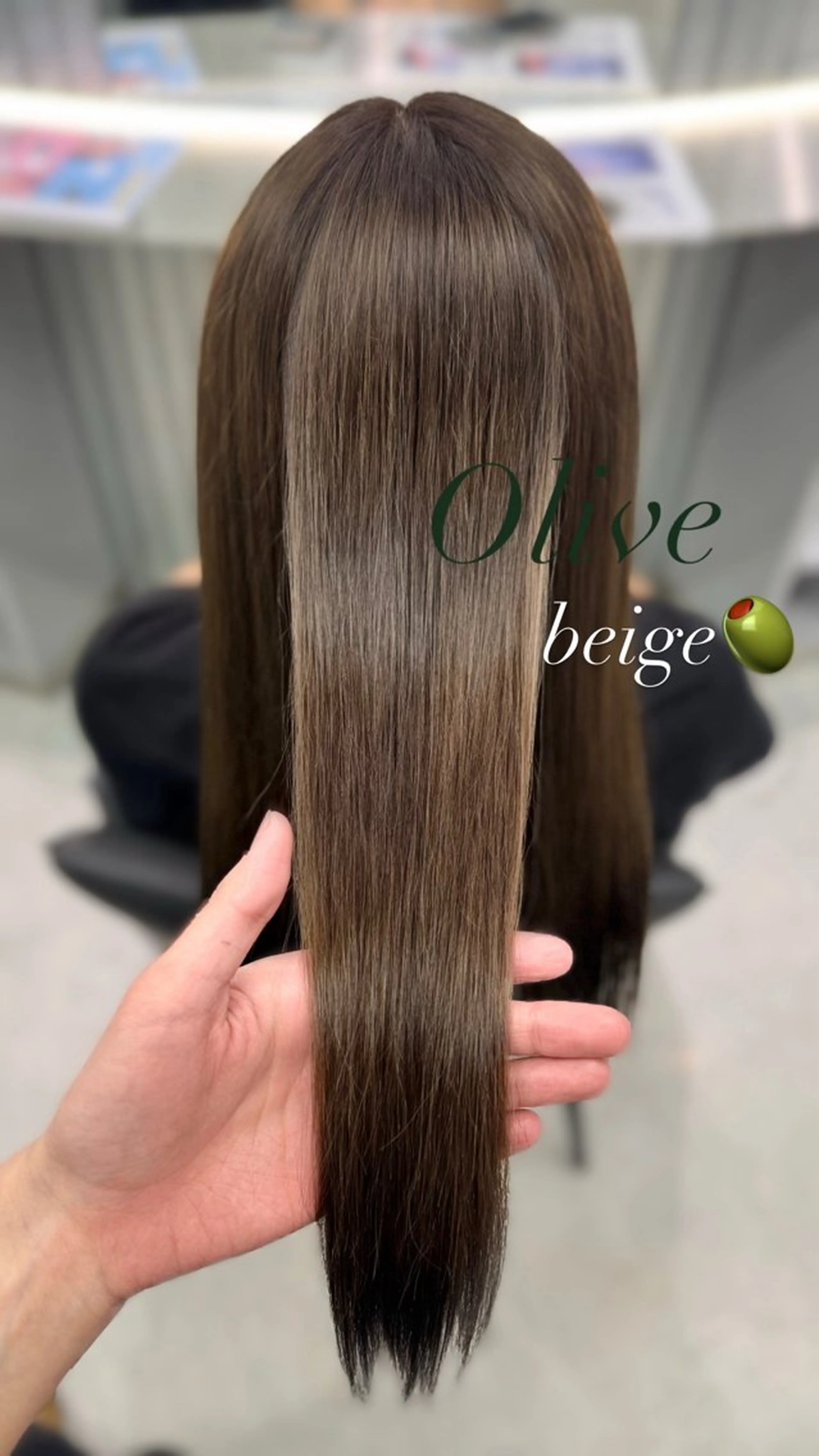 カラー ヘアカラー トリートメント GEM lit soraのヘアスタイル
