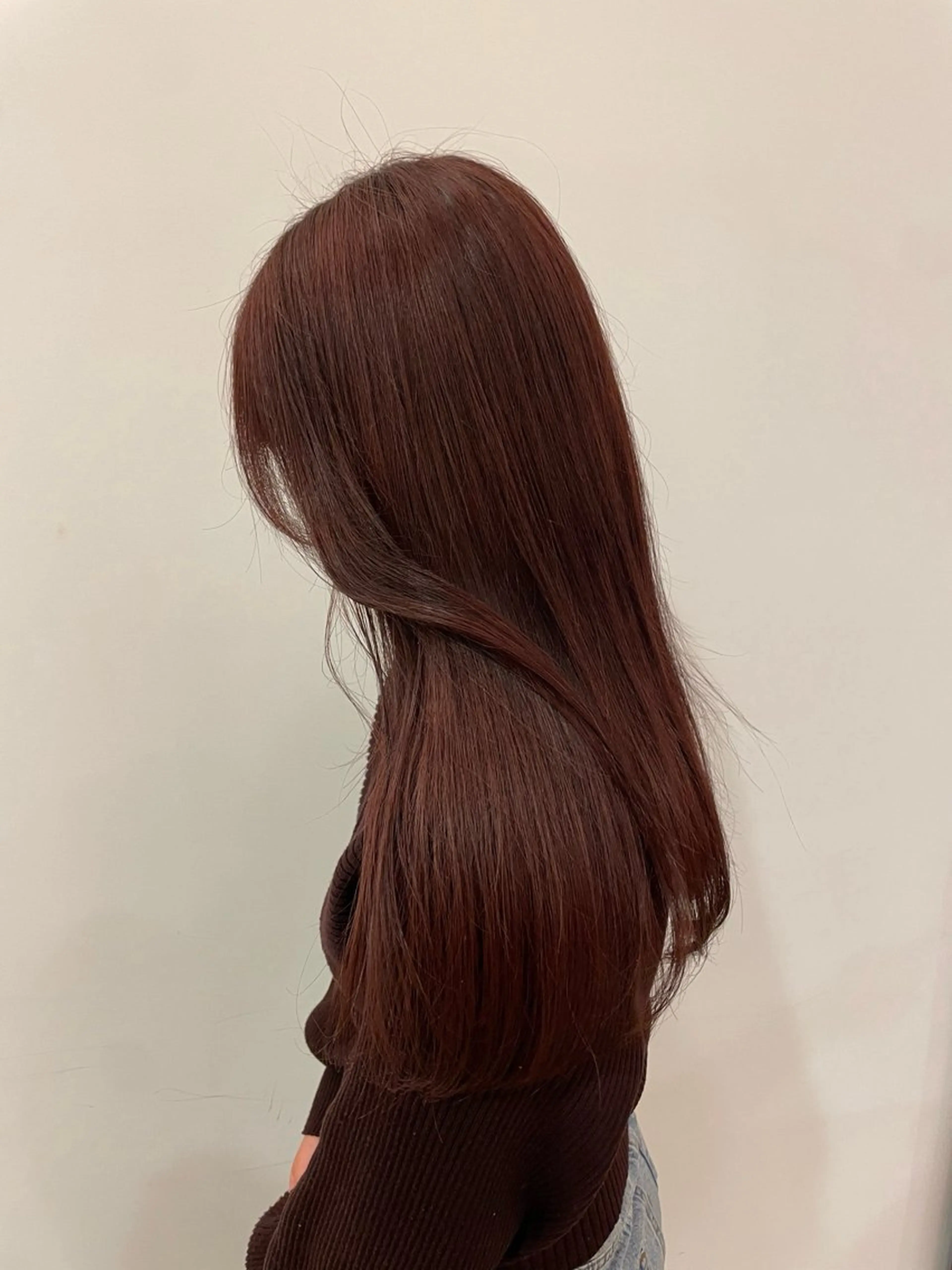 ロング 江藤 結奈のヘアスタイル