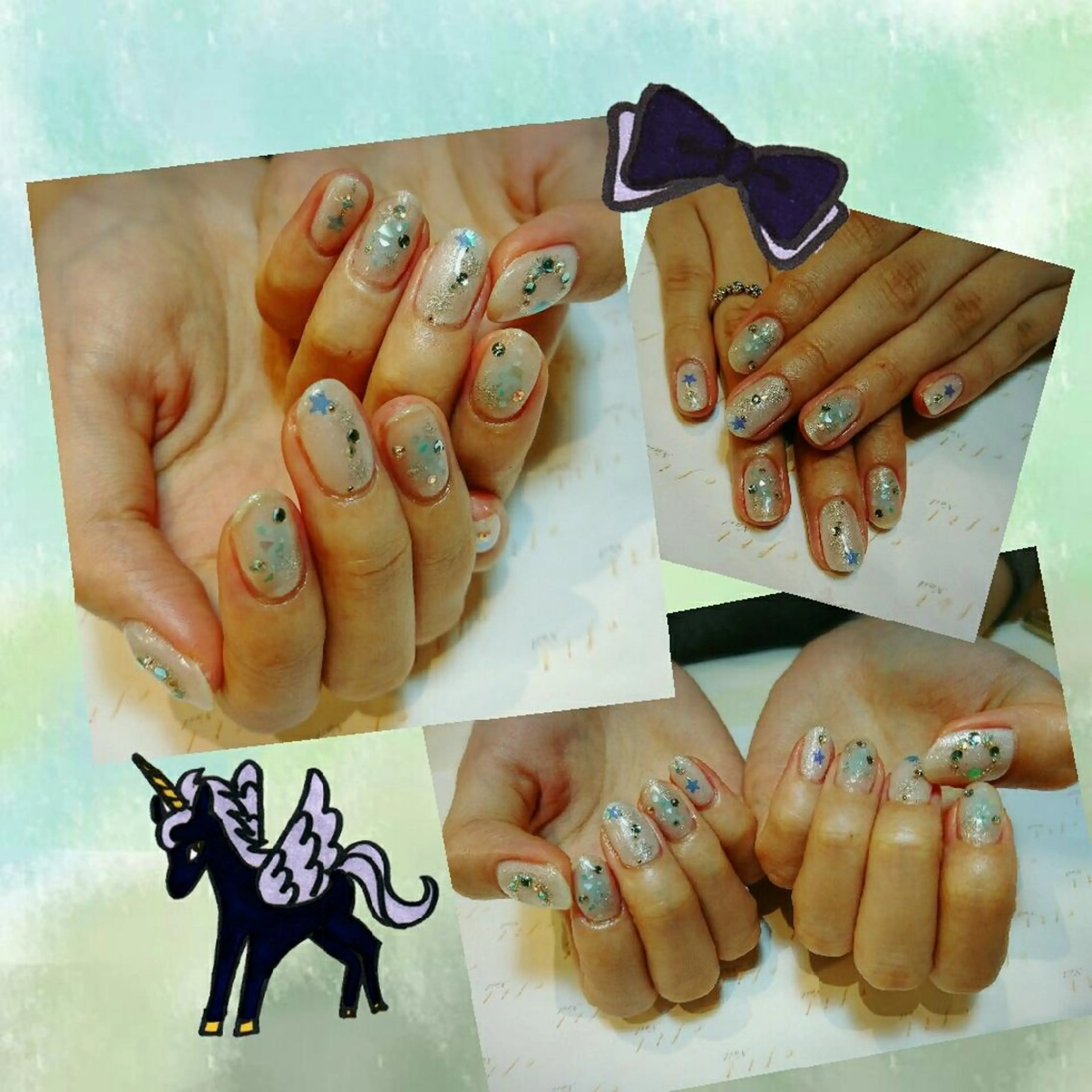 ネイル 持ち込み みー shakushiroのネイルデザイン