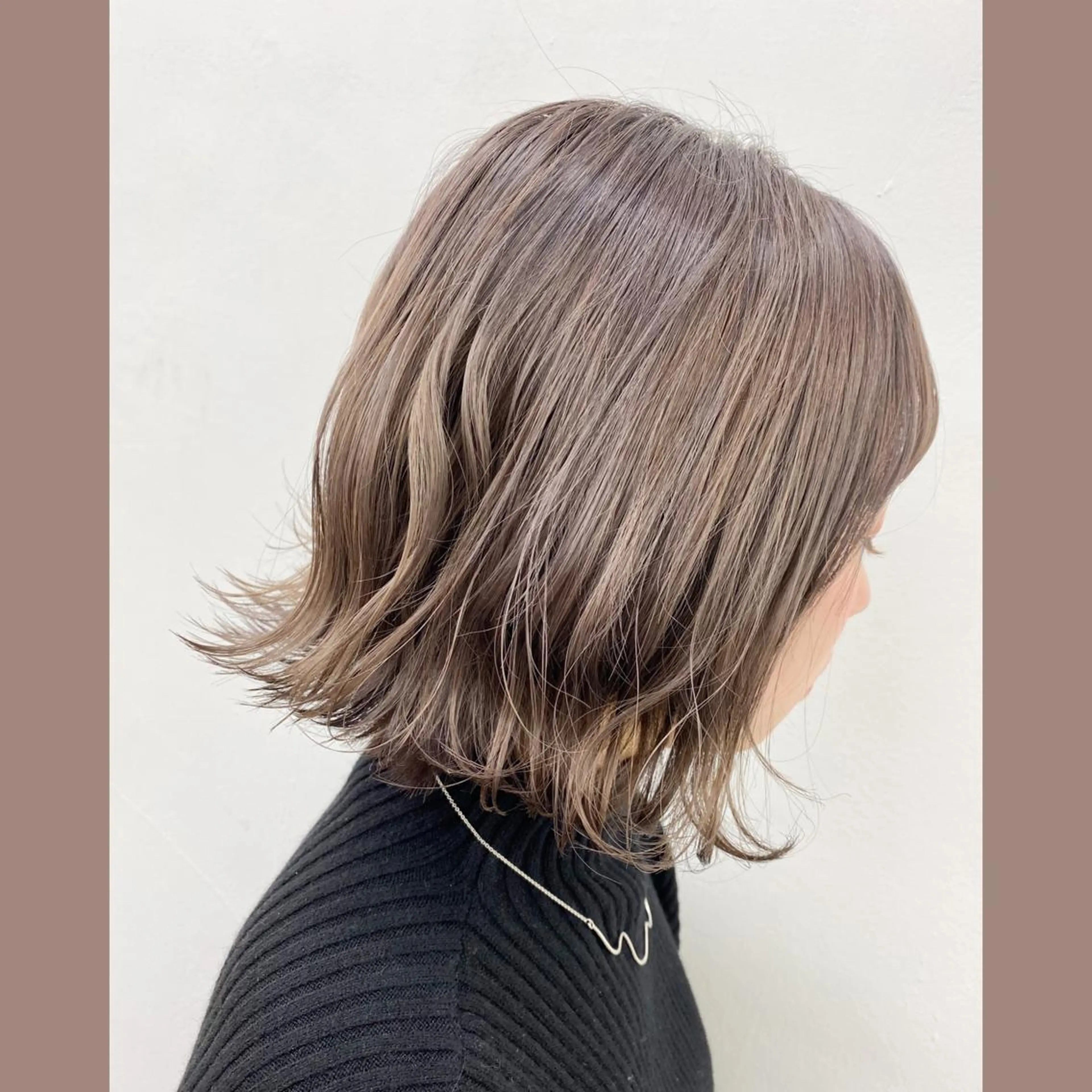 ミディアム 𓅰なかがわ ふみな𓅯のヘアスタイル