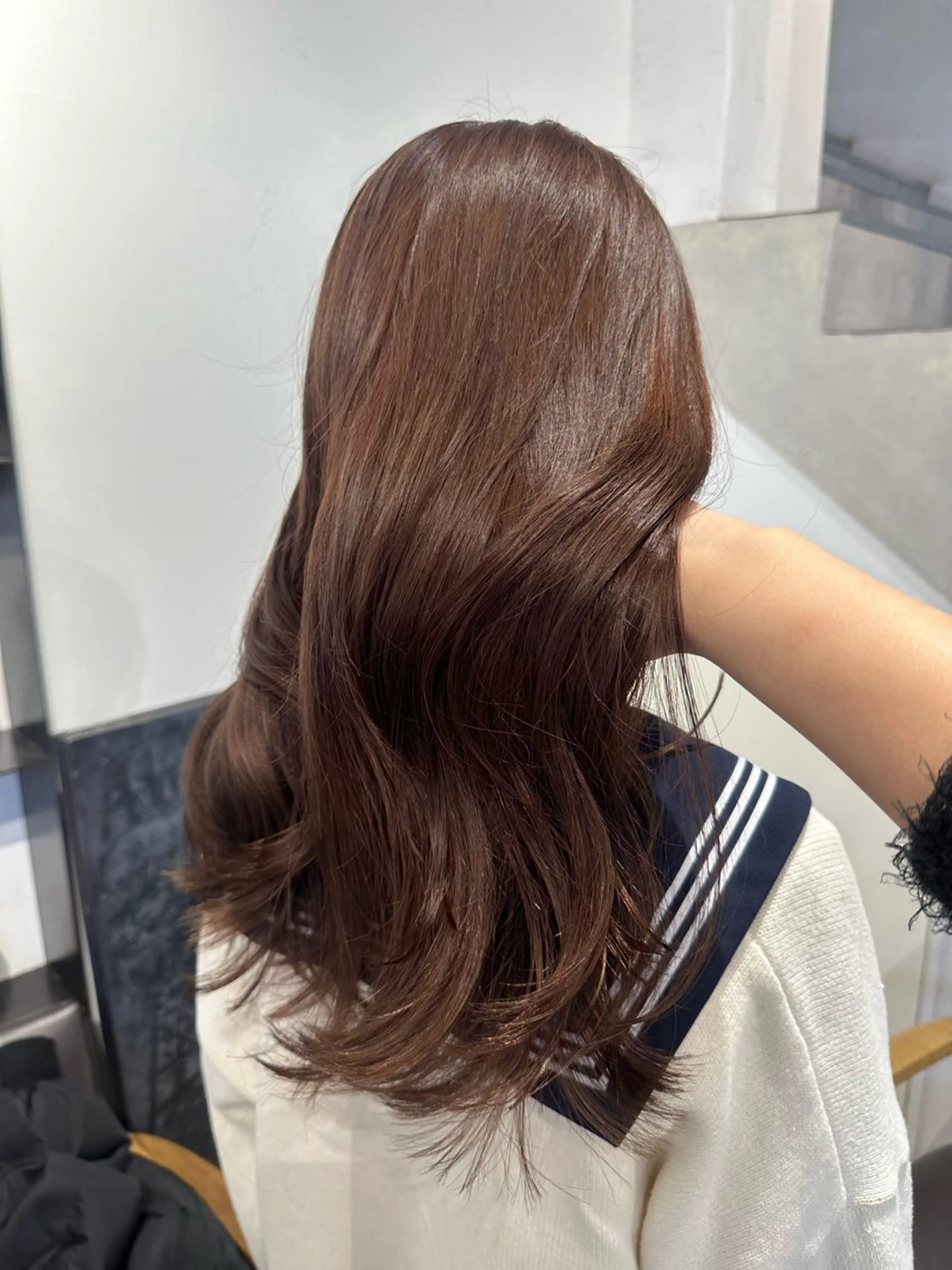 セミロング ヘアカラー 韓国ヘアメンズ・レデ ィース特化ミクのヘアスタイル