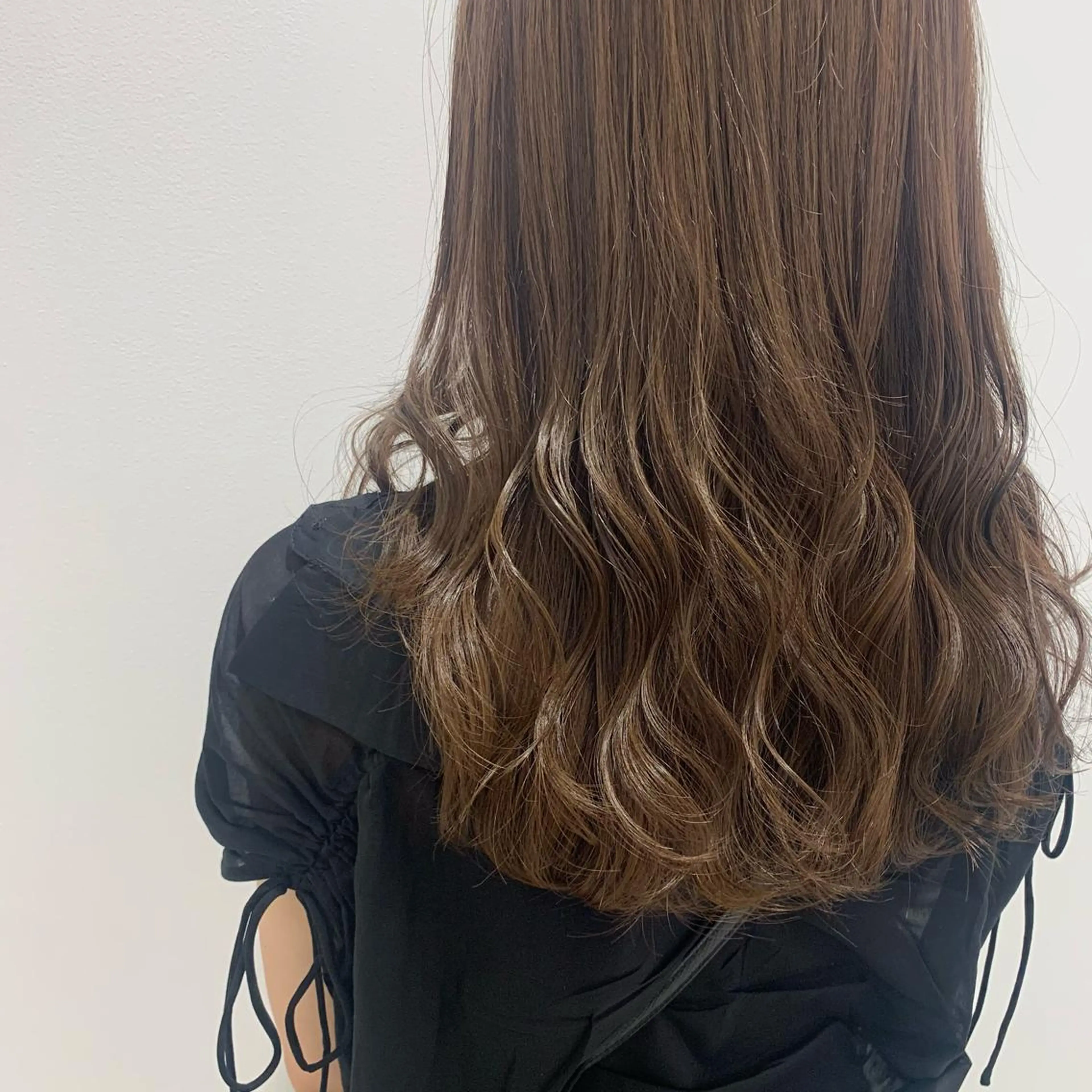 ロング カラー ボブ/美髪矯正 /佐藤　奈巳のヘアスタイル