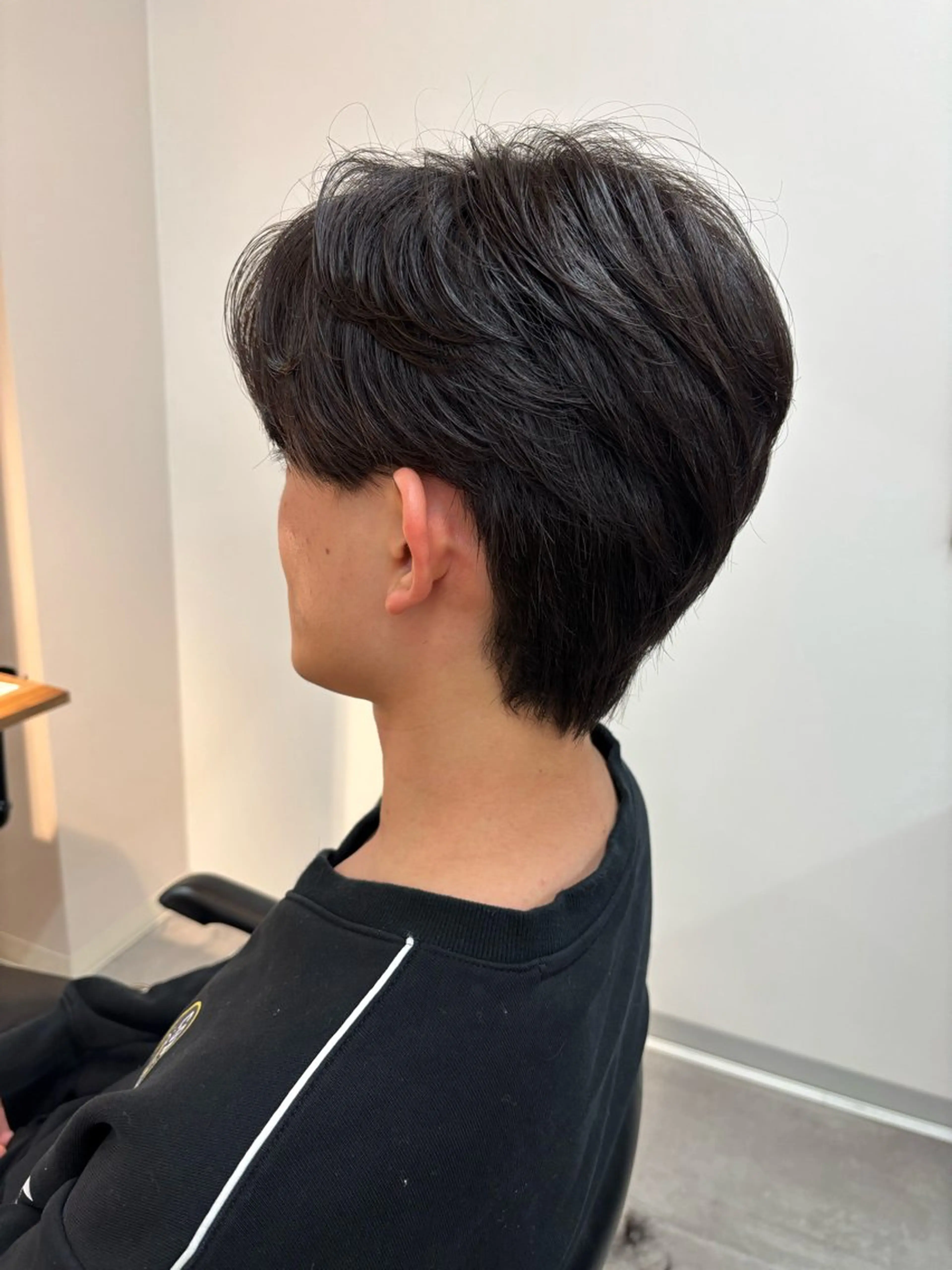 メンズ センターパート カット 保立/フェザーパーマ /メンズカット千葉のヘアスタイル