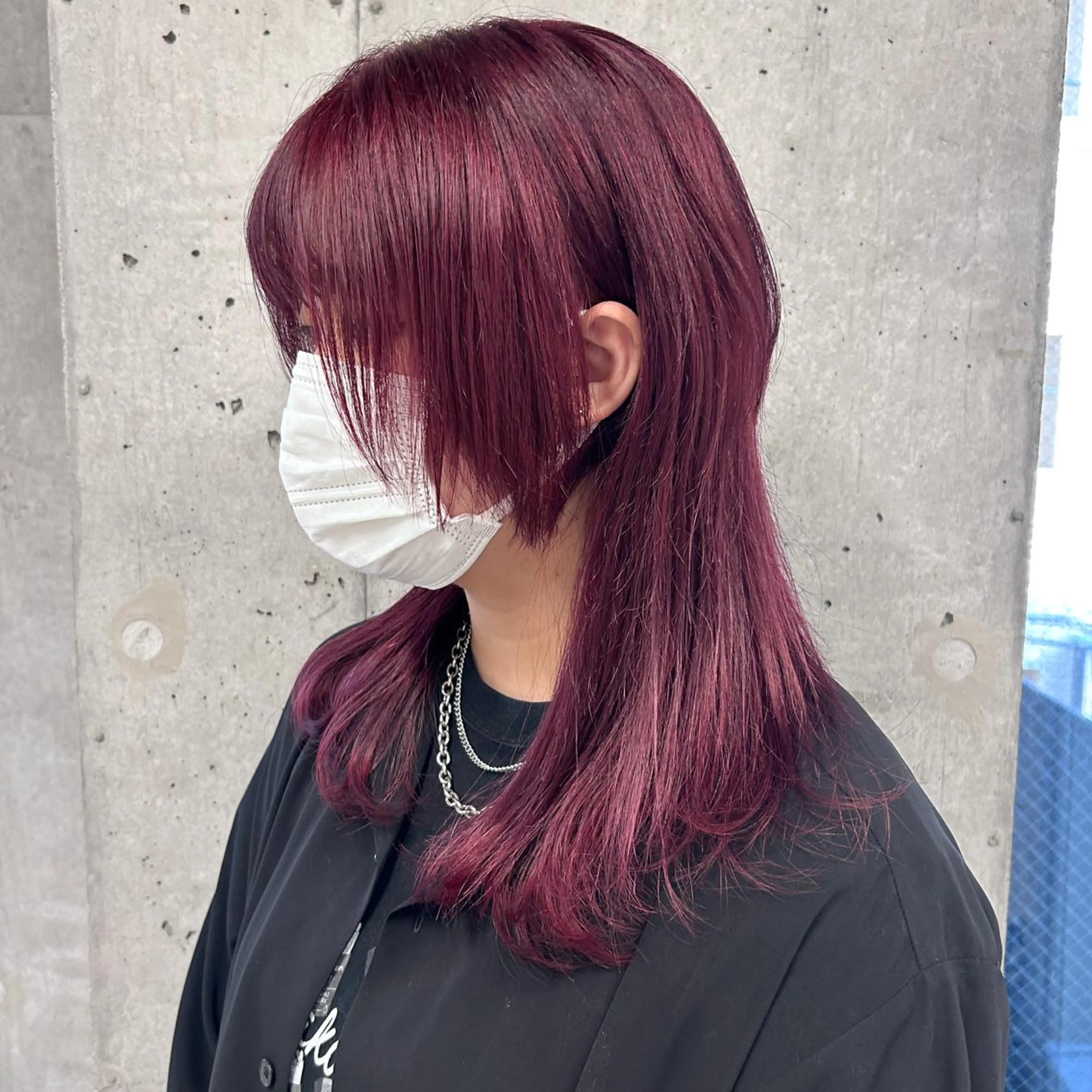 セミロング カラー shizuna/平尾 /カラー/髪質改善のヘアスタイル