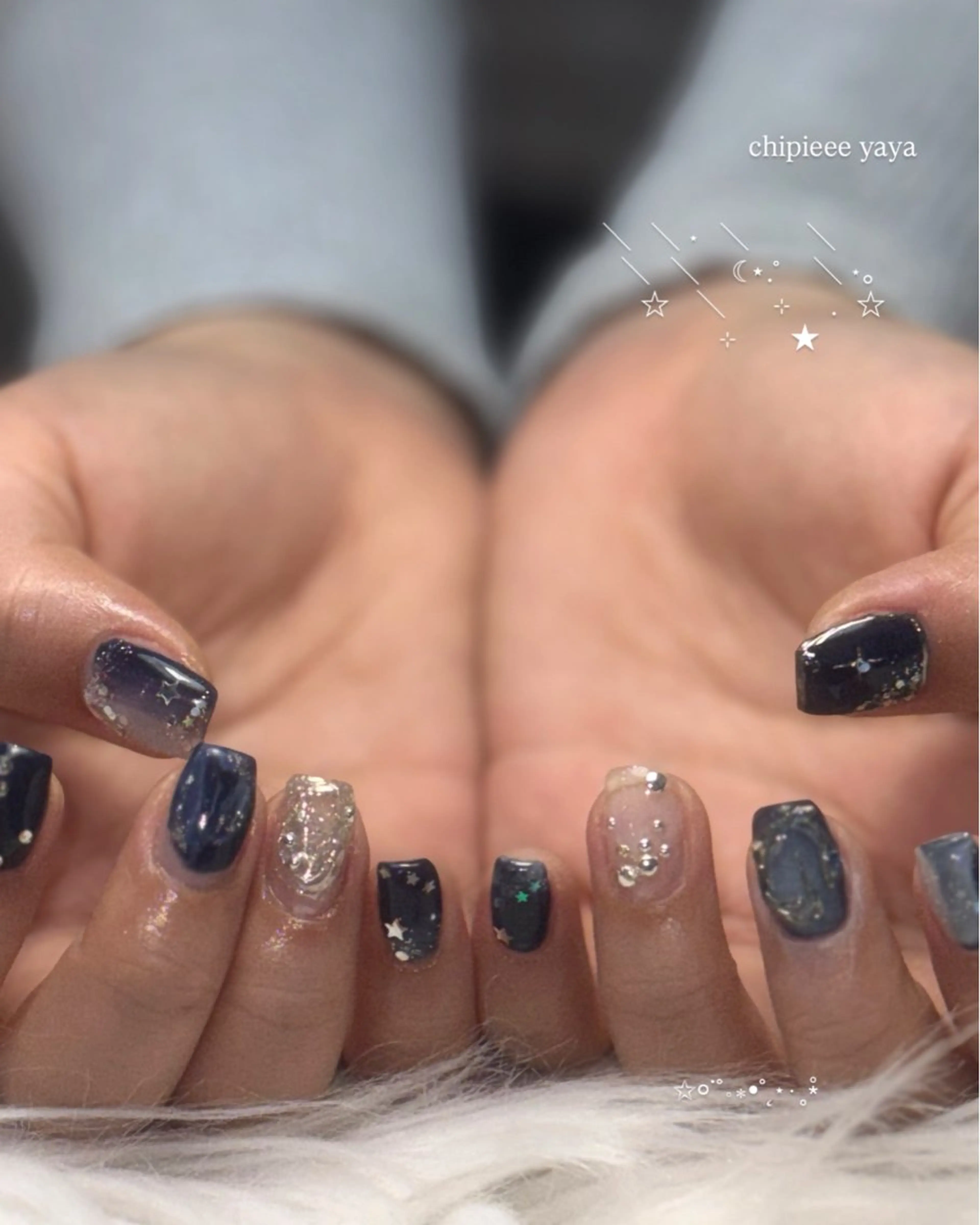 ネイル ハンドネイル Chipieee yayaのネイルデザイン