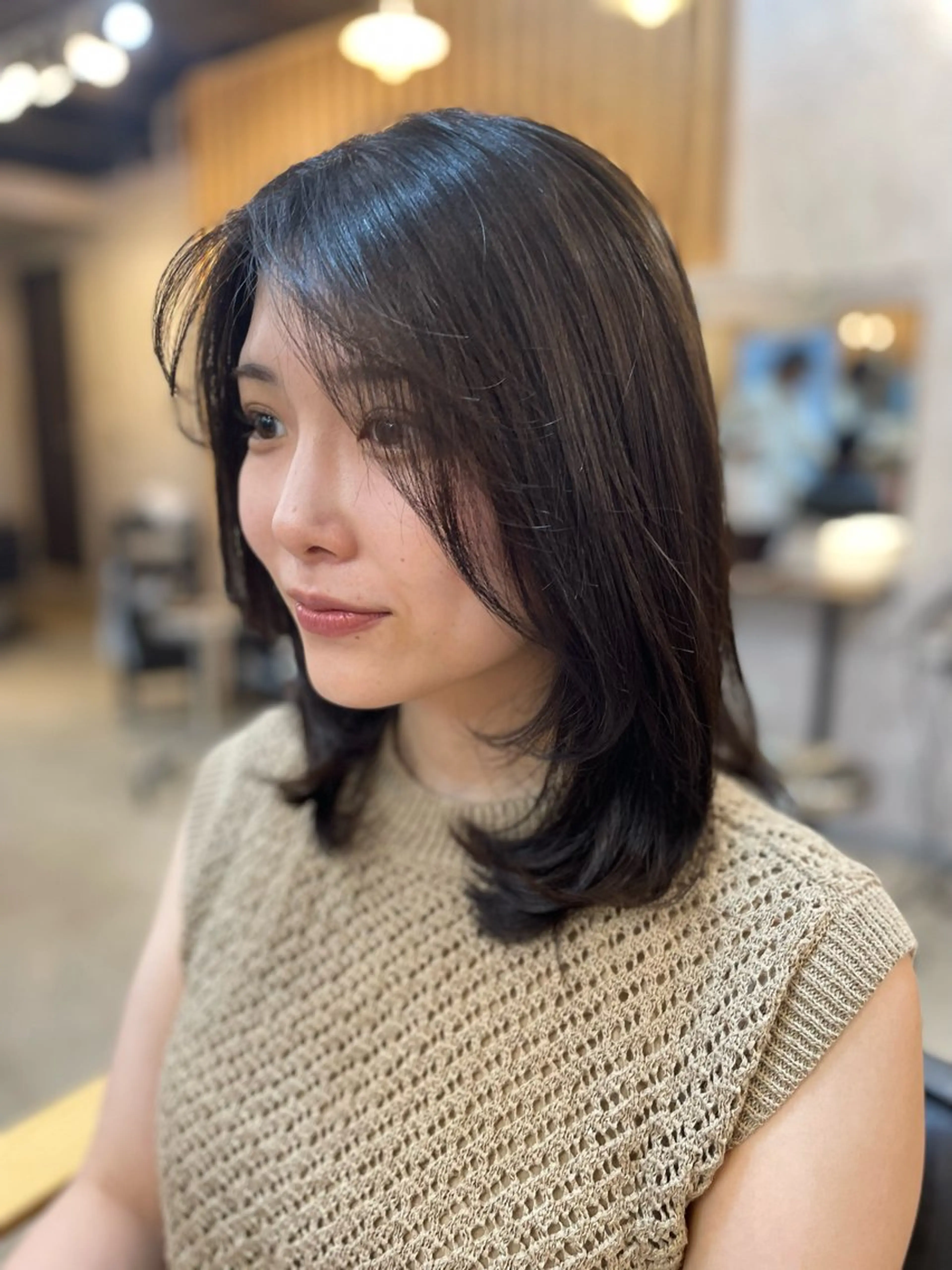 ミディアム カラー 🫧柔らか美髪🫧 髪質改善/yukiのヘアスタイル