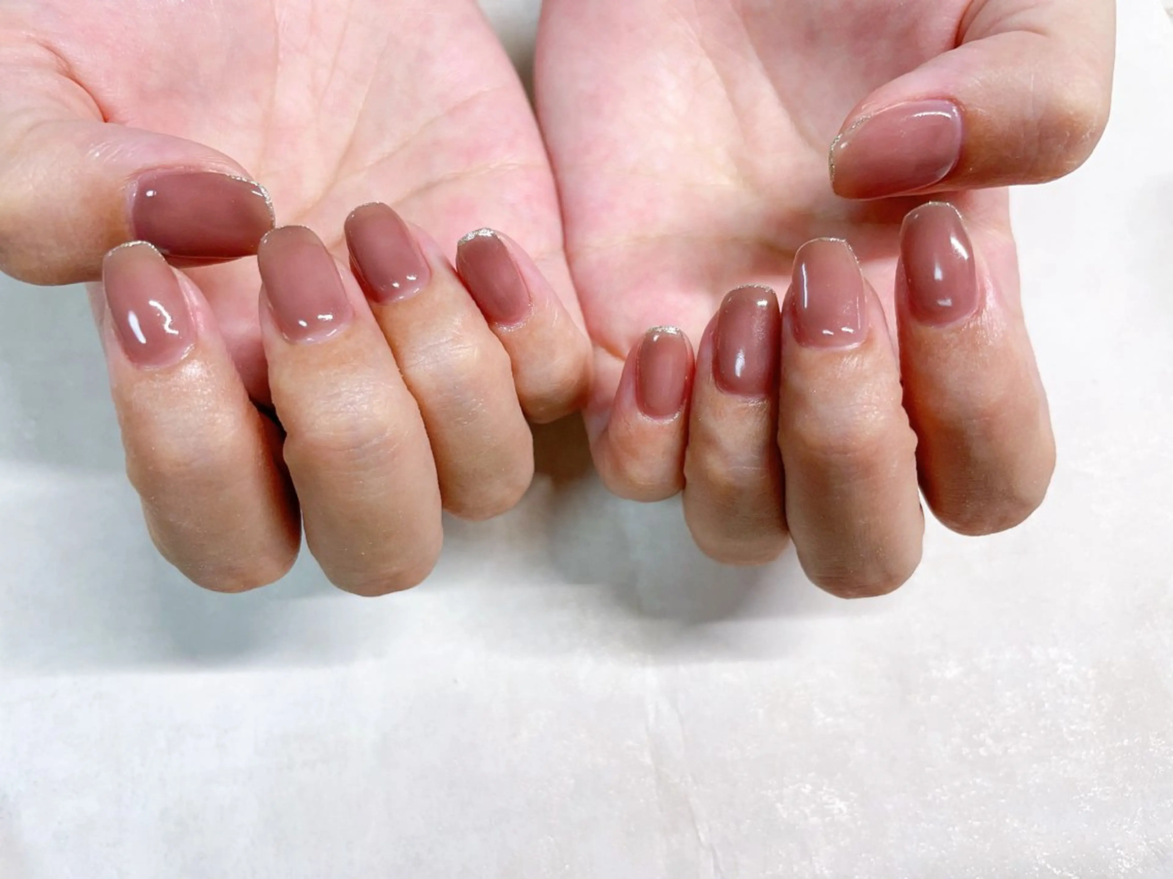 ネイル オーロラネイル フラワーネイル フットネイル フレンチネイル ジェルネイル ハンドネイル mogunail &blowのネイルデザイン