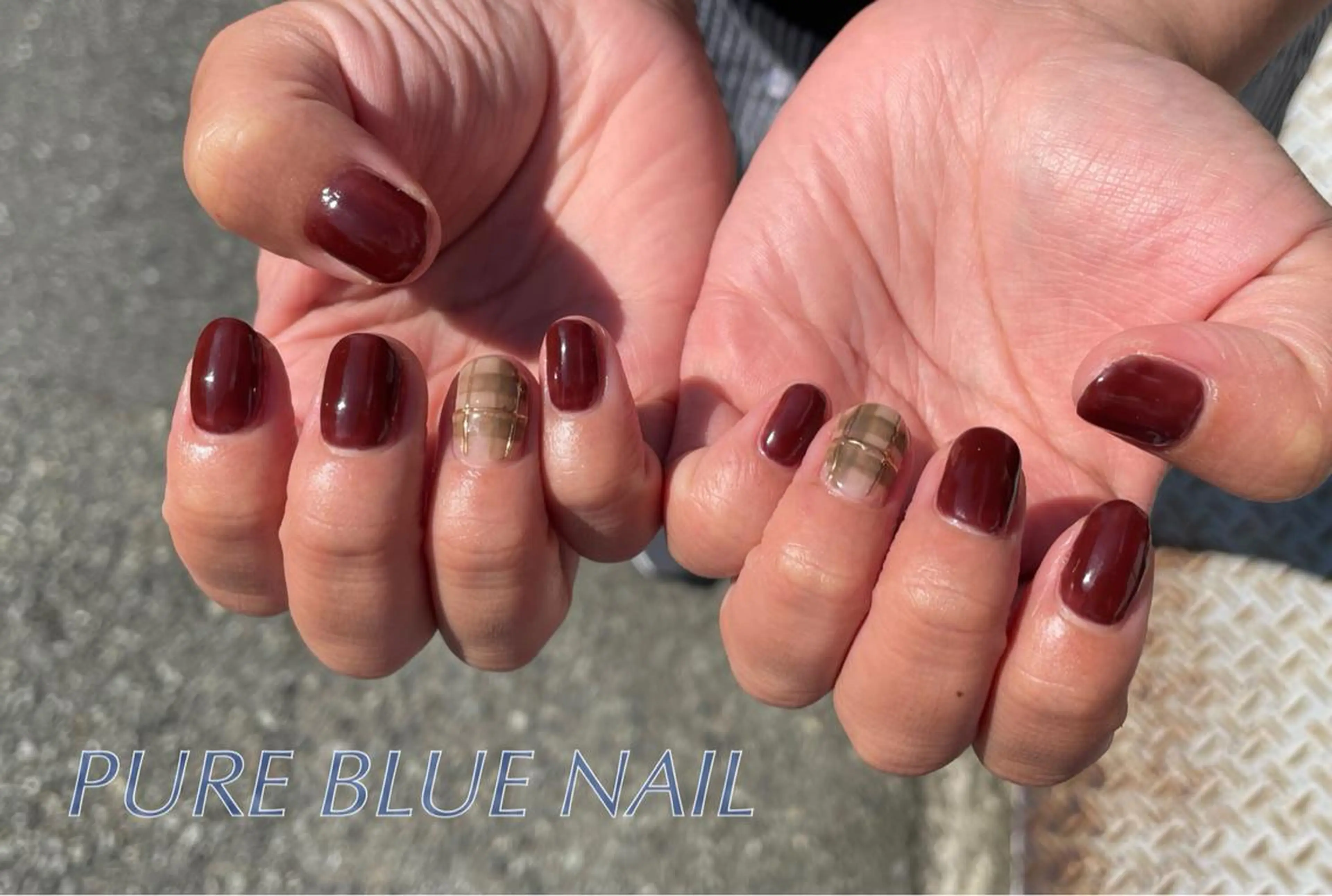 ネイル PURE BLUE NAILのネイルデザイン