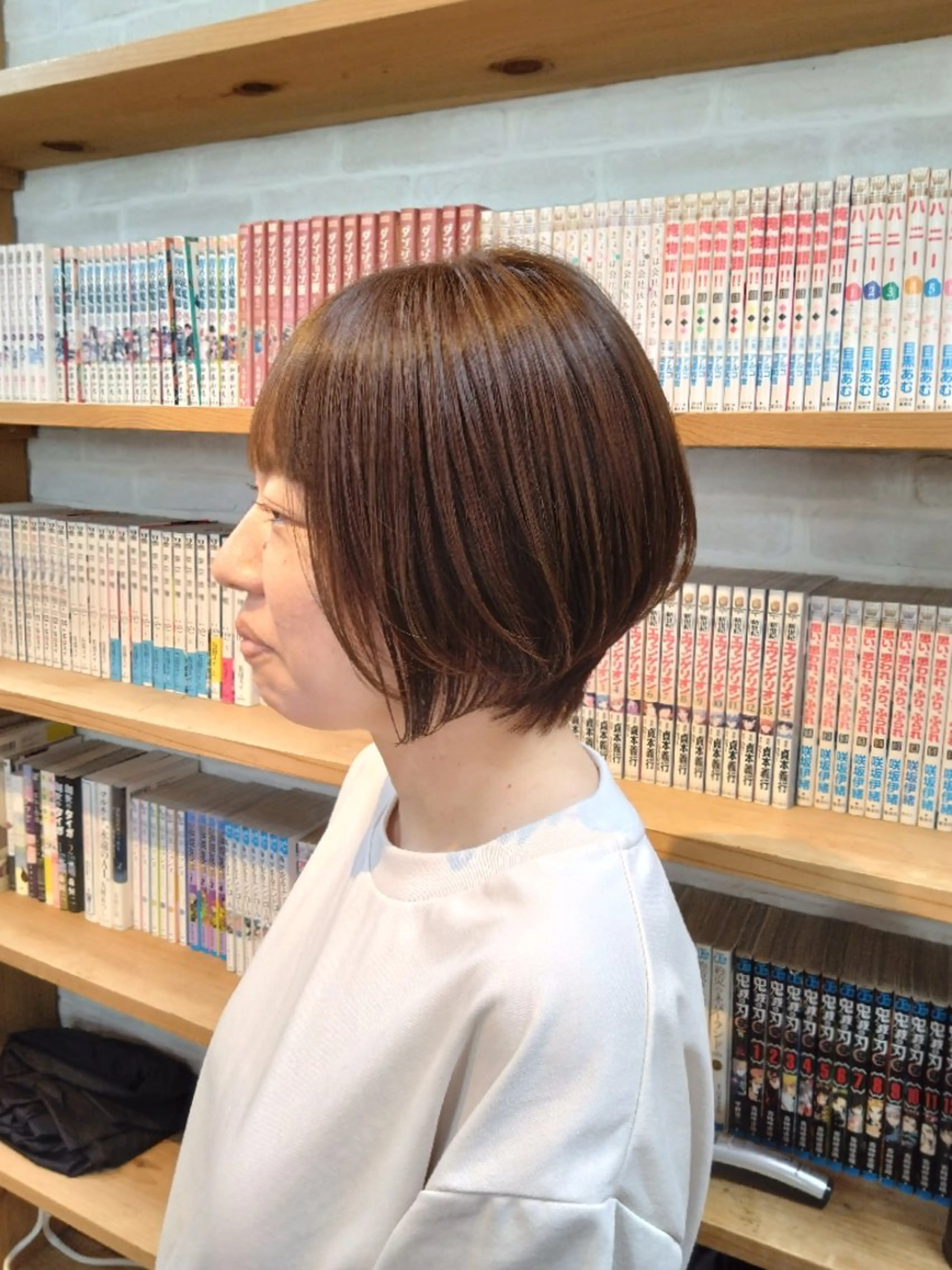 ショート カット ヘアカラー トリートメント little×PORTO 元町所属・Topstylist ゆきこのヘアスタイル